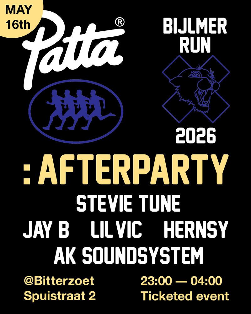 Patta x Bijlmer Run Afterparty