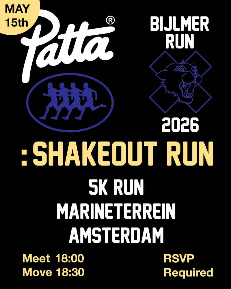 Patta x Bijlmer Run Shakeout