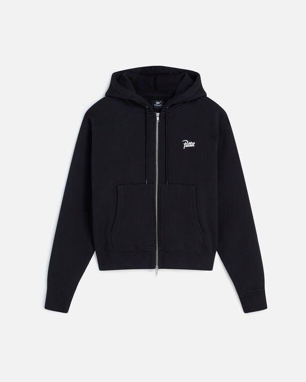 Patta Classic Zip Up Hooded Sweater (Black) – Patta US