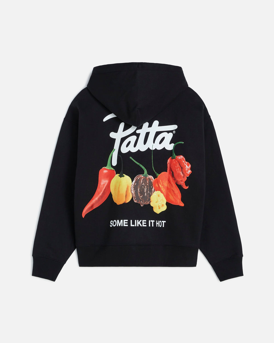 Patta Some Like It Hot Boxy Hooded Sweater (Black) – Patta US