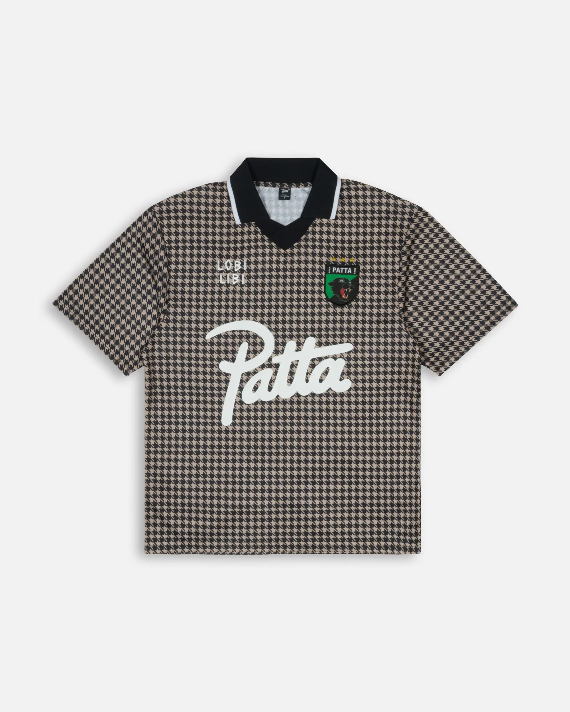 Patta Houndstooth Football Jersey (Irish Cream) - Patta – Patta US
