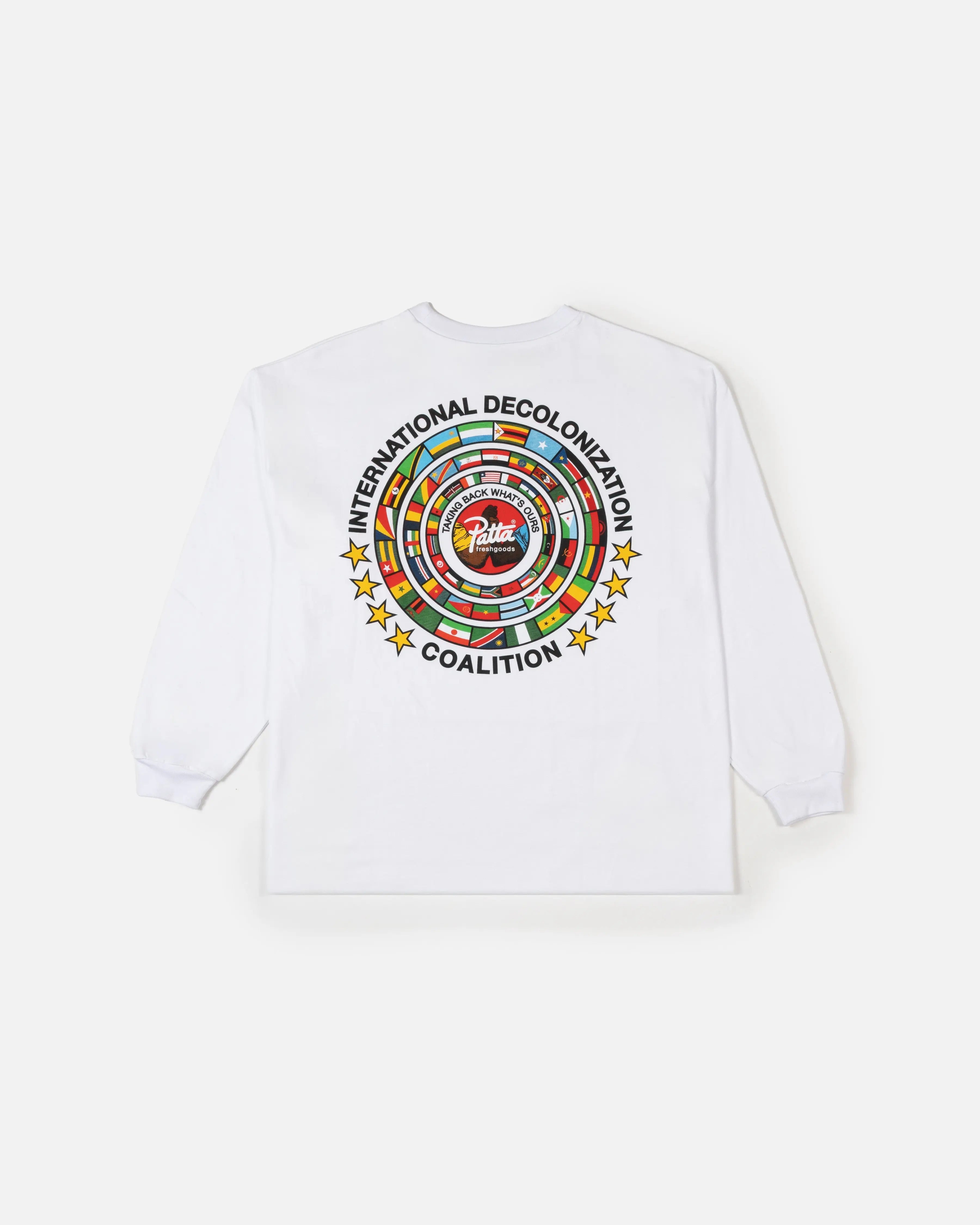 Patta x Joe Freshgoods Coalition Long Sleeve T-Shirt (White