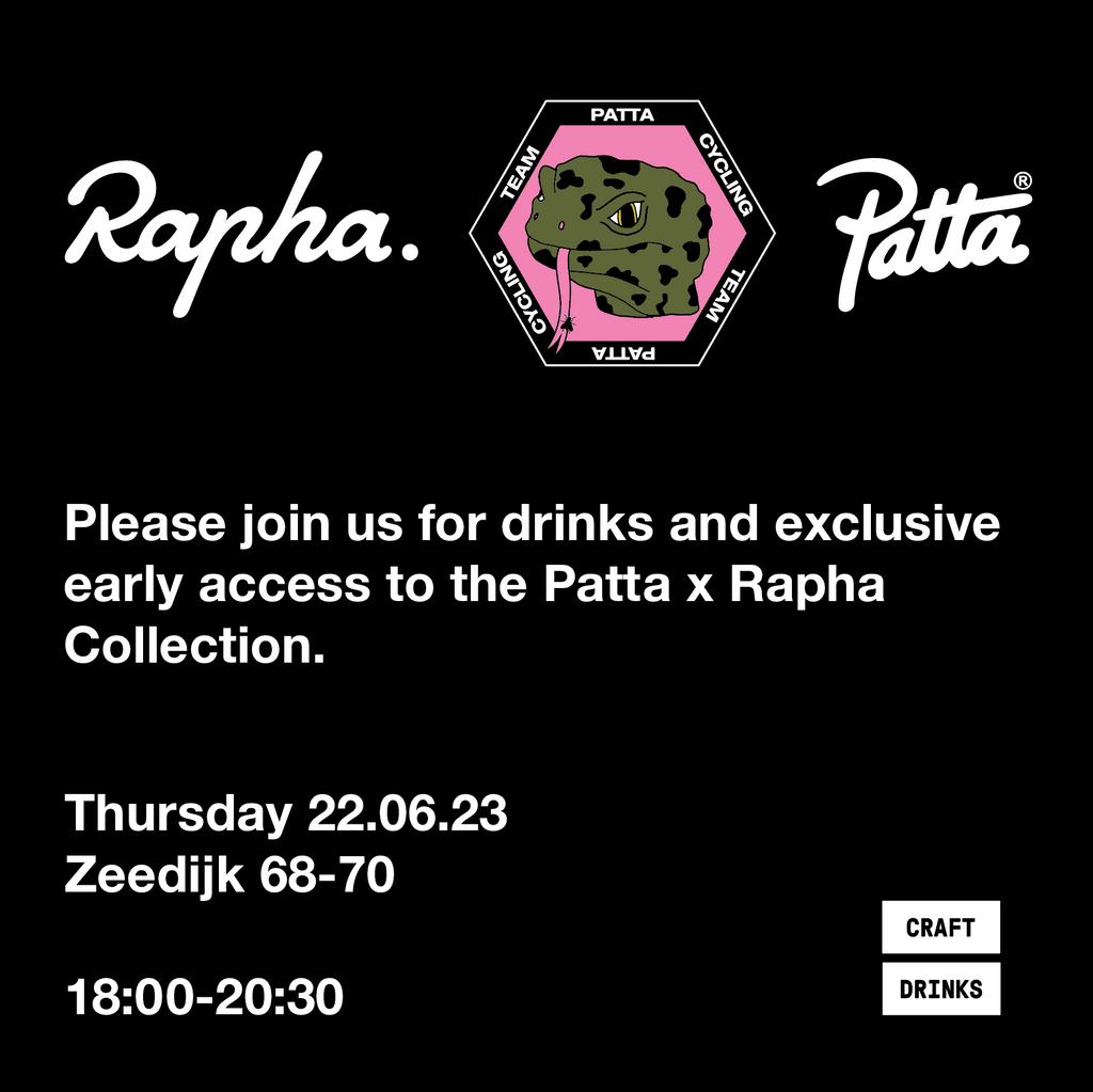 Patta X Rapha Launch Event