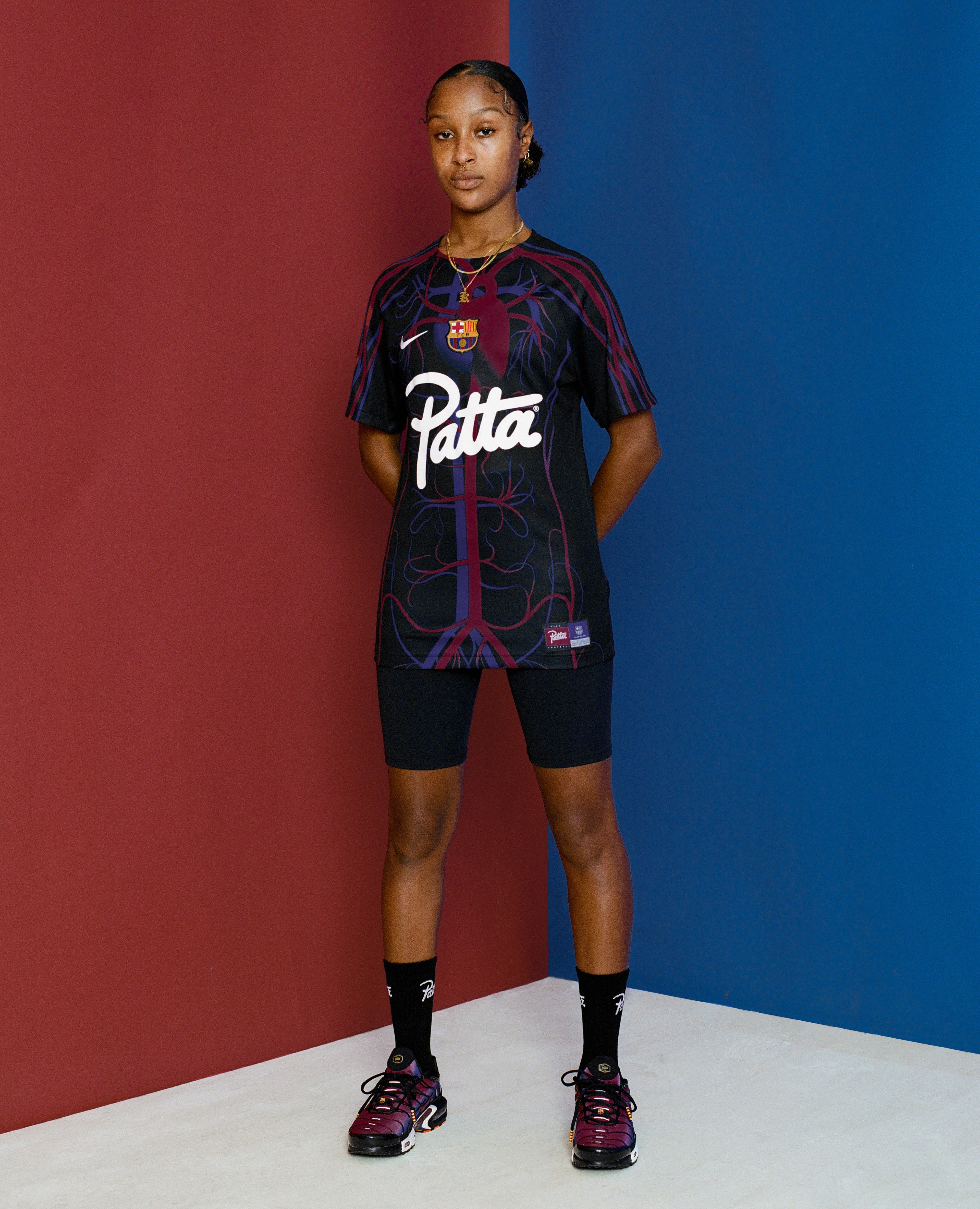 FCB x Patta Culers del Món Men's Patta Script Logo Pre-Match