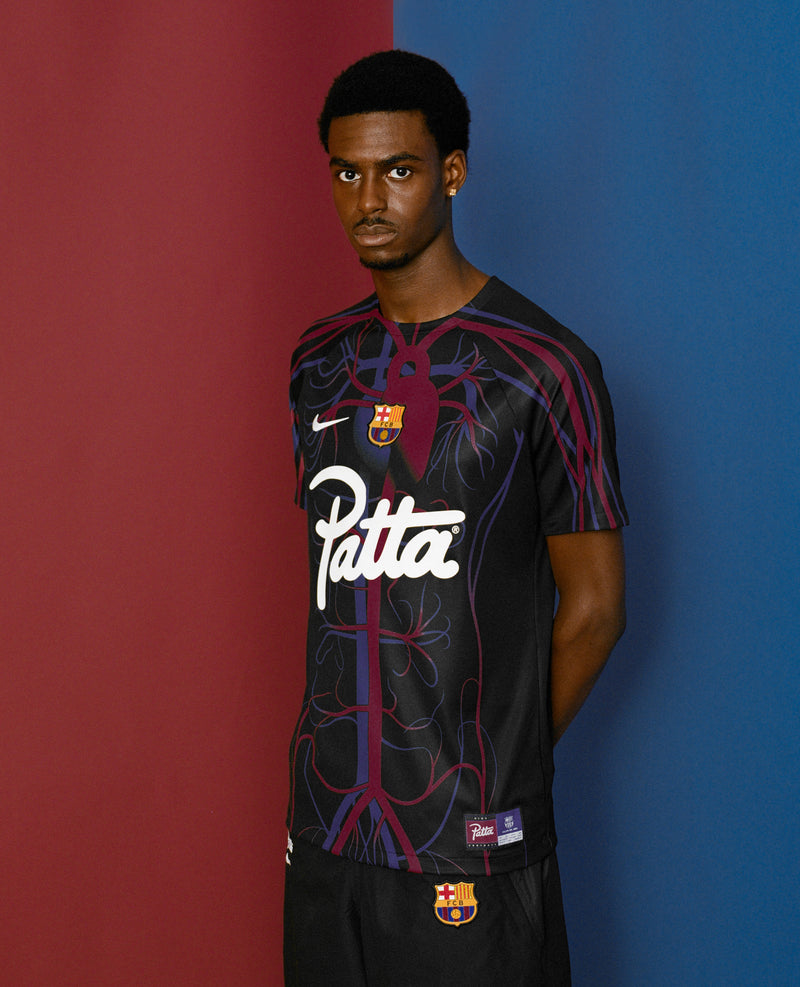 FCB x Patta Culers del Món Men's Patta Script Logo Pre-Match Jersey