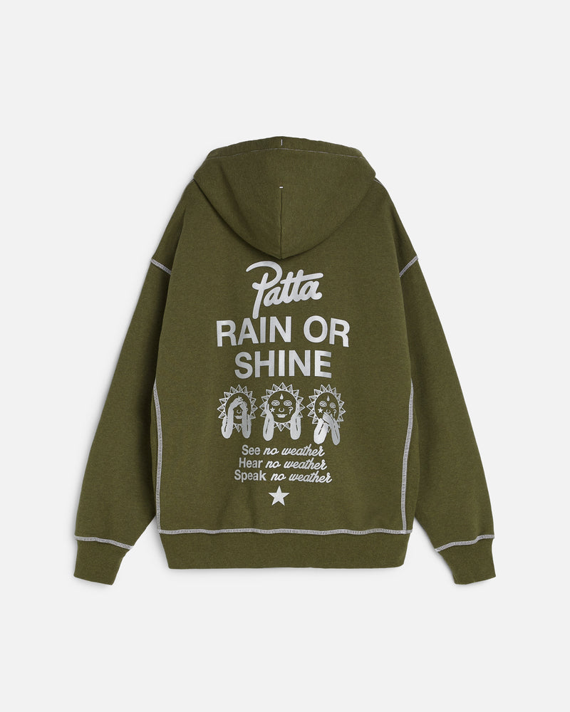 Patta x Converse Rain or Shine Hooded Sweater (Utility Green Heather)