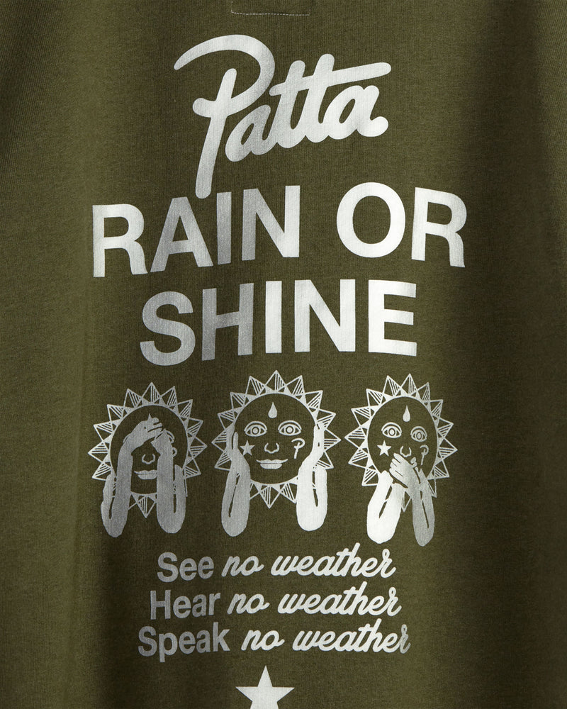 Patta x Converse Rain or Shine Hooded Sweater (Utility Green Heather)