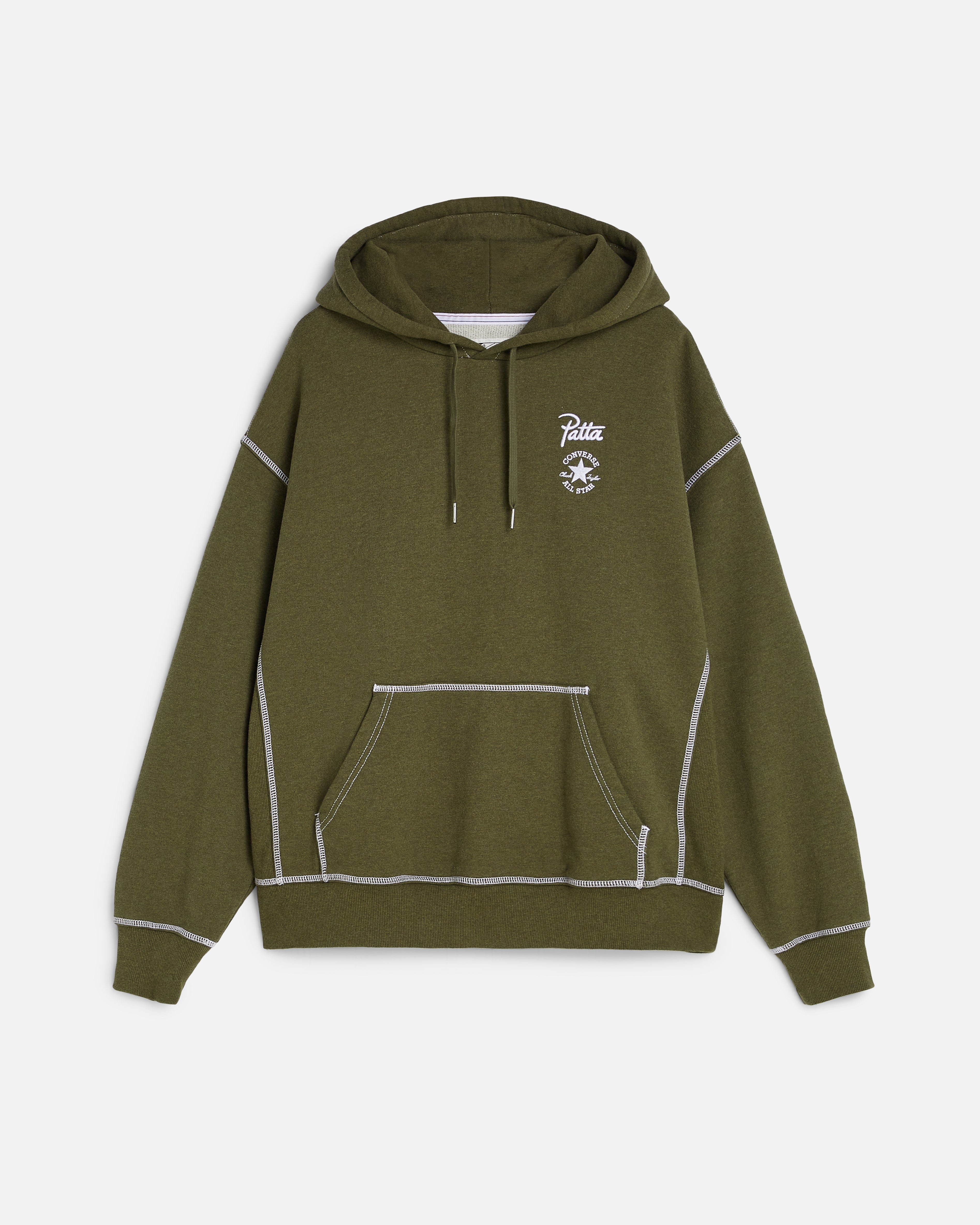 Patta x Converse Rain or Shine Hooded Sweater (Utility Green 