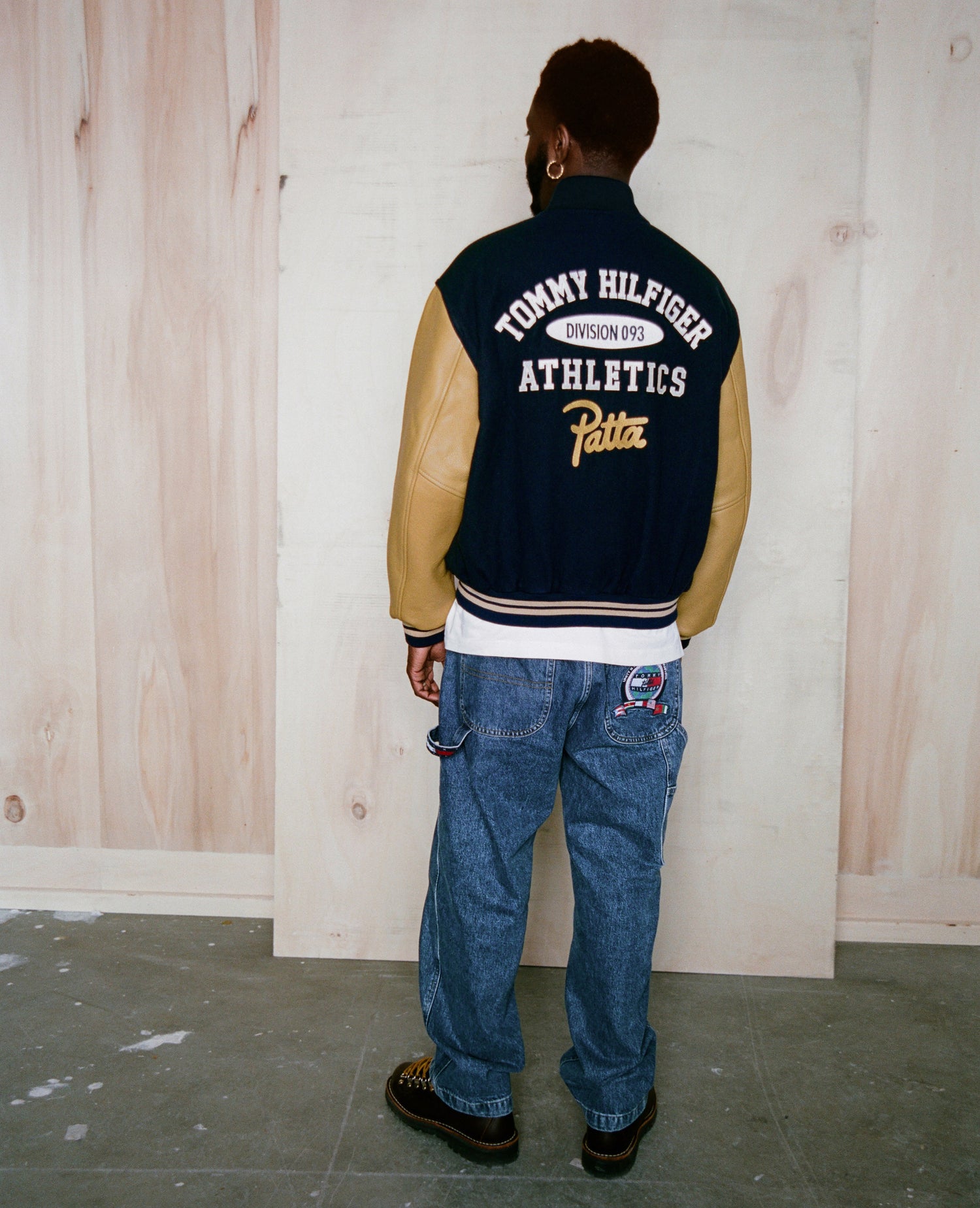 Patta x Tommy Varsity Jacket (Sport Navy)