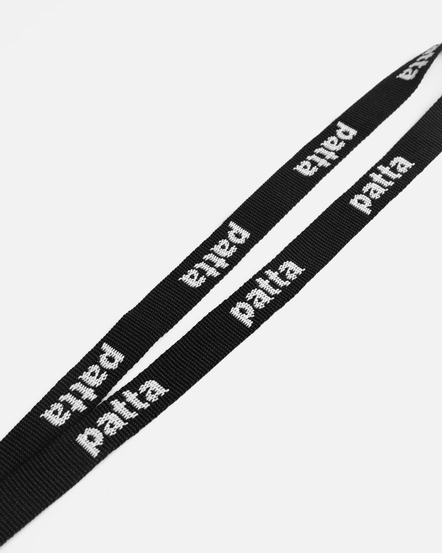 Patta Jacquard Lanyard (Black)