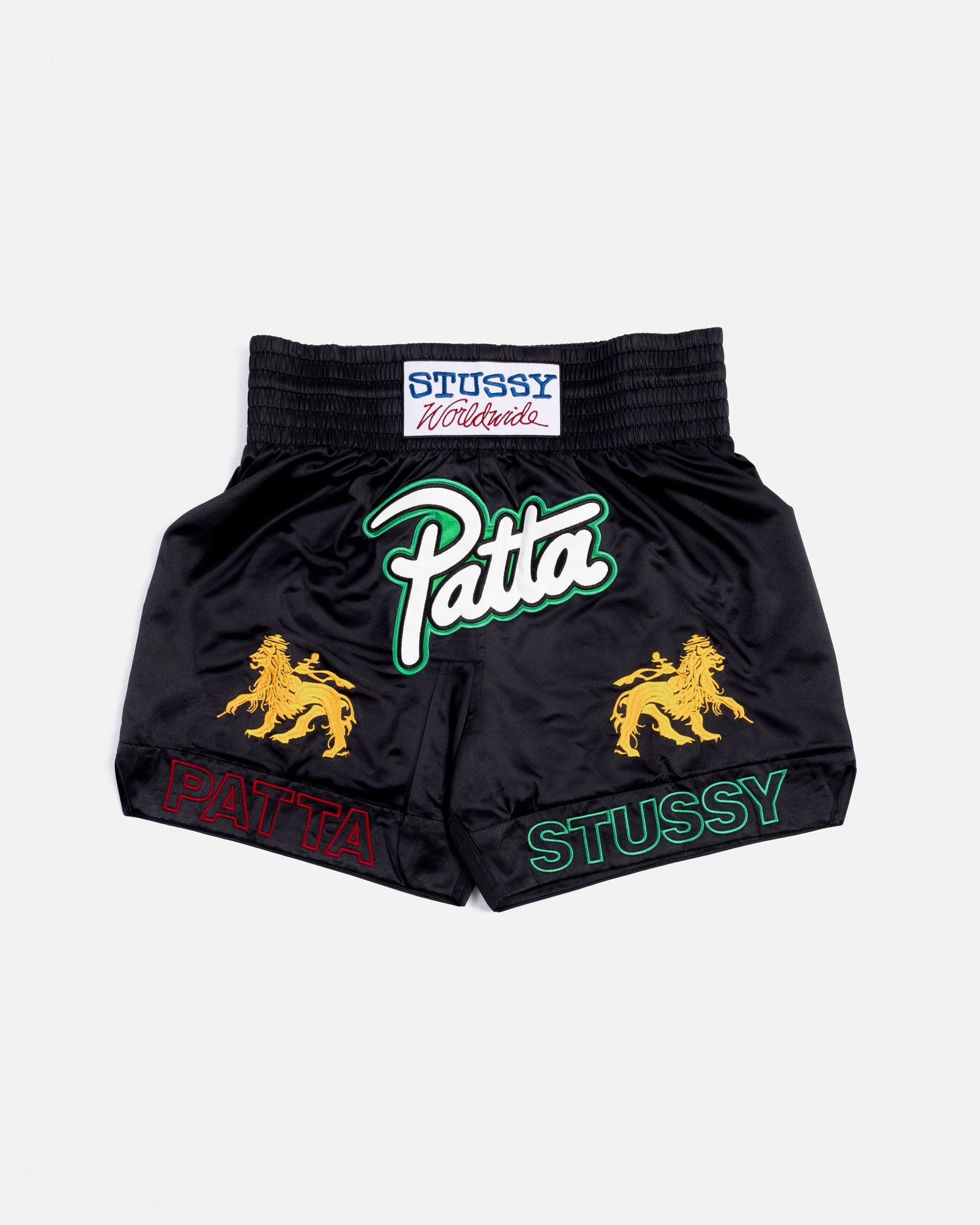 Patta x Stussy Boxing Short (Black)