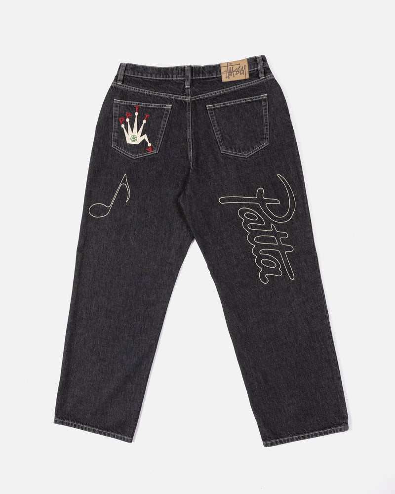 Patta x Stussy Big Ol' Jean (Black)