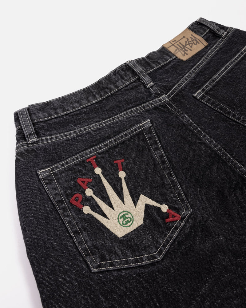 Patta x Stussy Big Ol' Jean (Black)