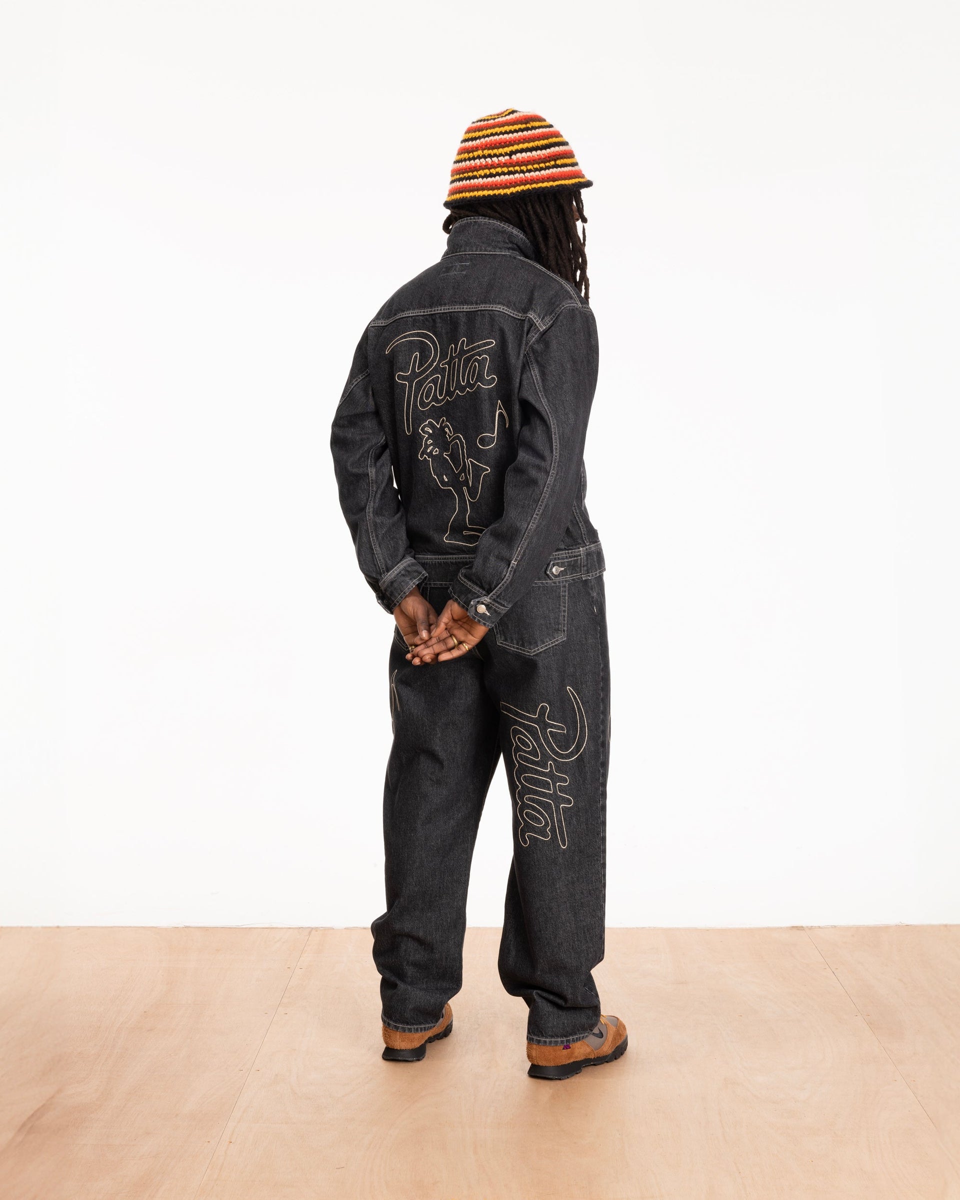 Patta x Stussy Big Ol' Jean (Black)