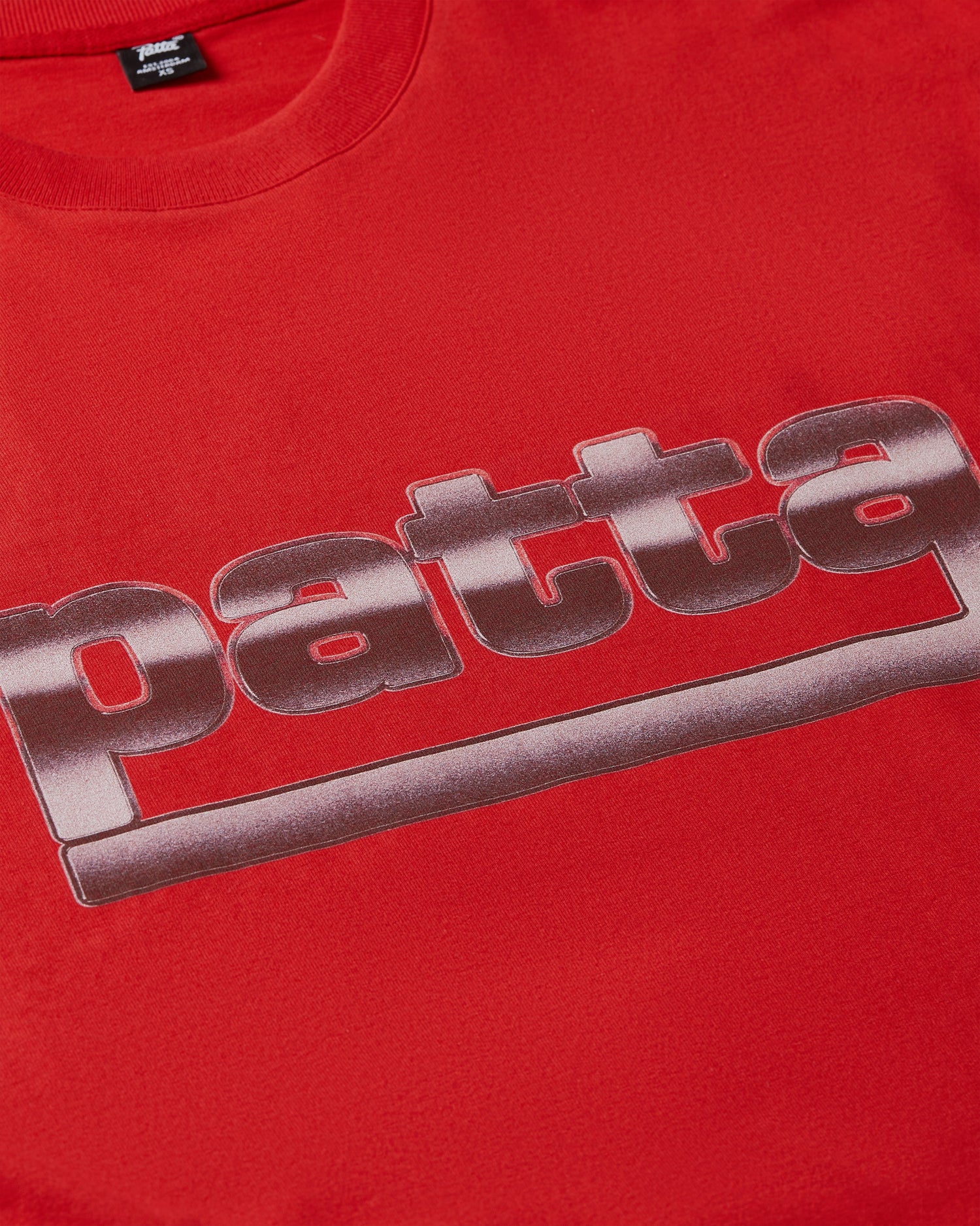 Patta Metal T-Shirt (Haute Red)