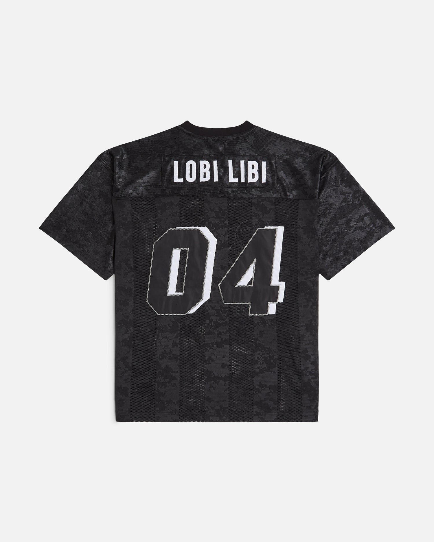 Patta Digi Lobi Mesh Football Jersey (Black)