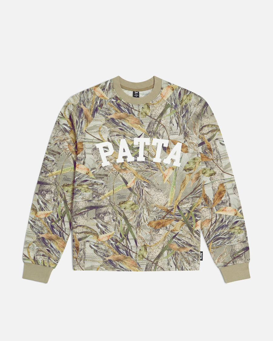 Patta Nature Print Longsleeve Mesh Jersey