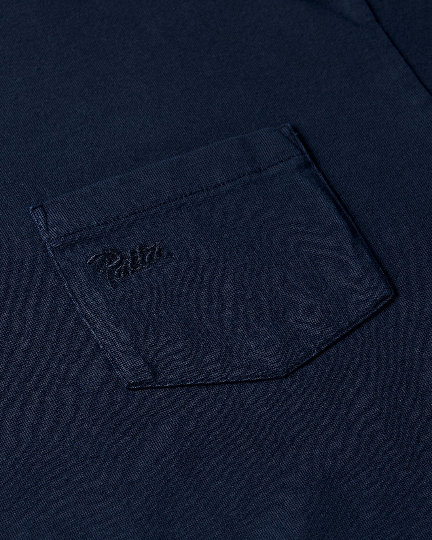 Patta Basic Washed Pocket T-Shirt (Black Iris)