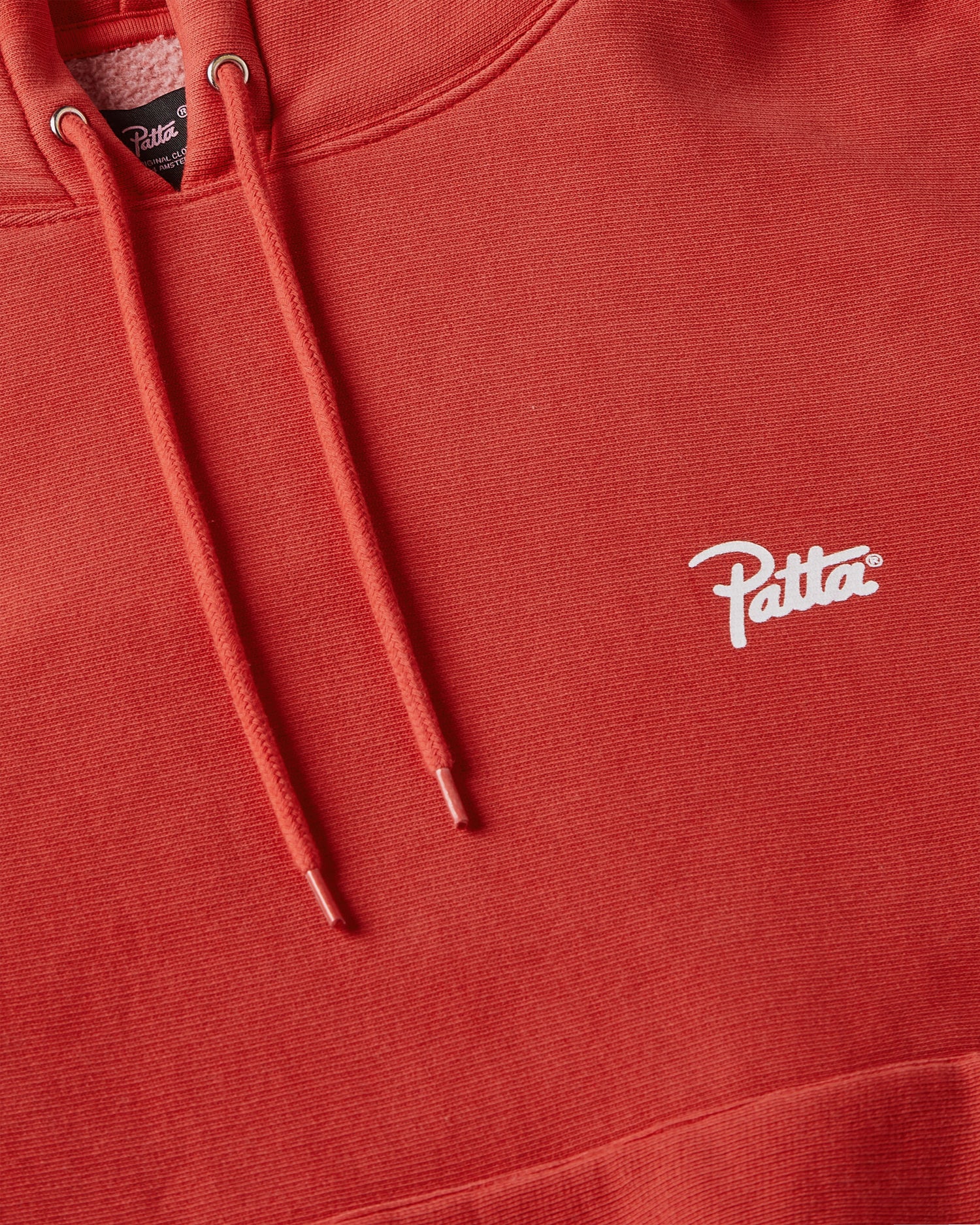 Patta Washed Classic Hooded Sweater (Haute Red)