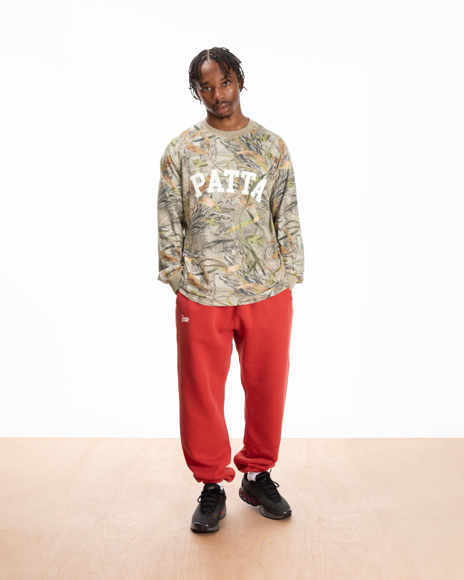 Patta Nature Print Longsleeve Mesh Jersey (Nature Print)