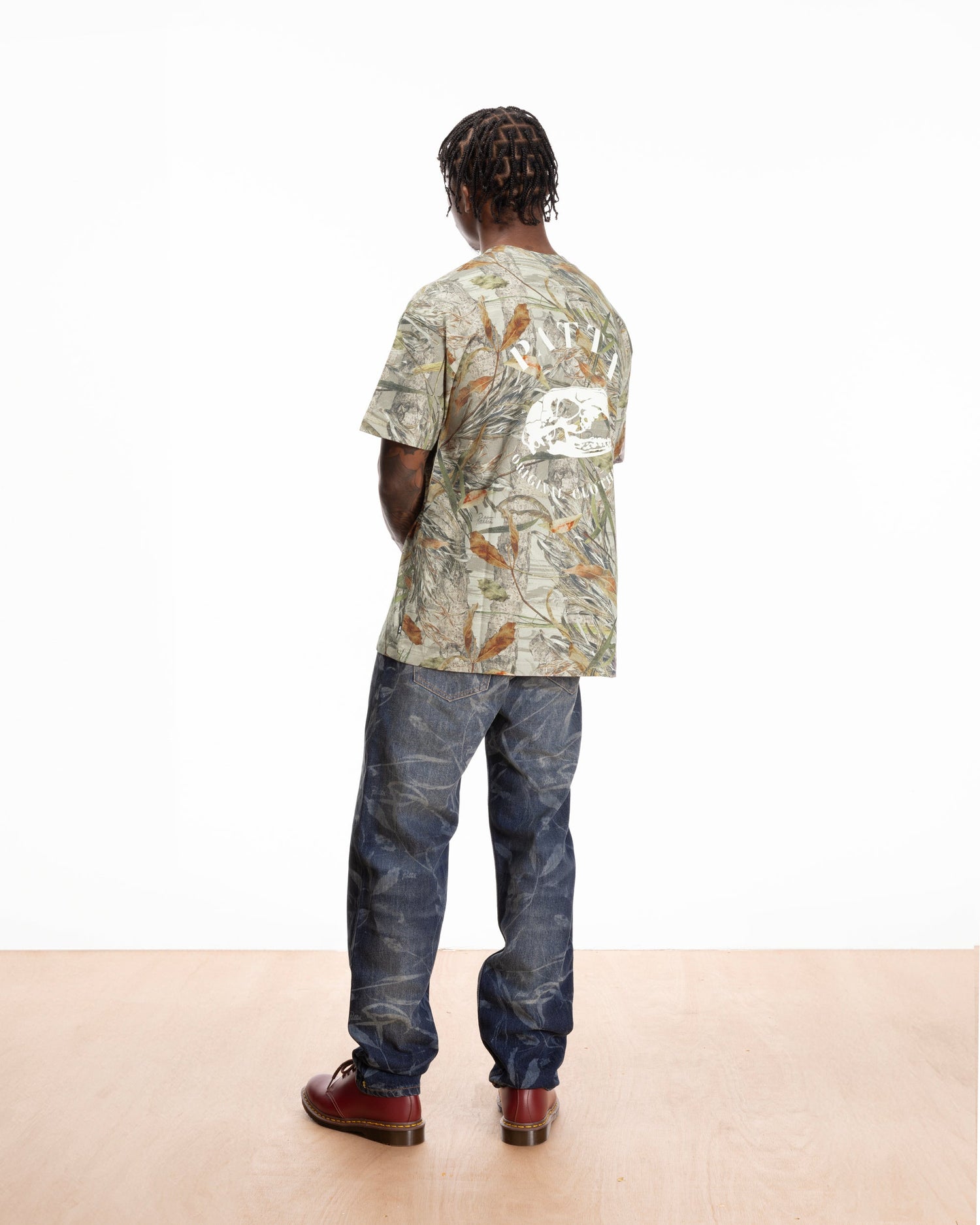 Patta Nature Skull T-Shirt (Nature Print)