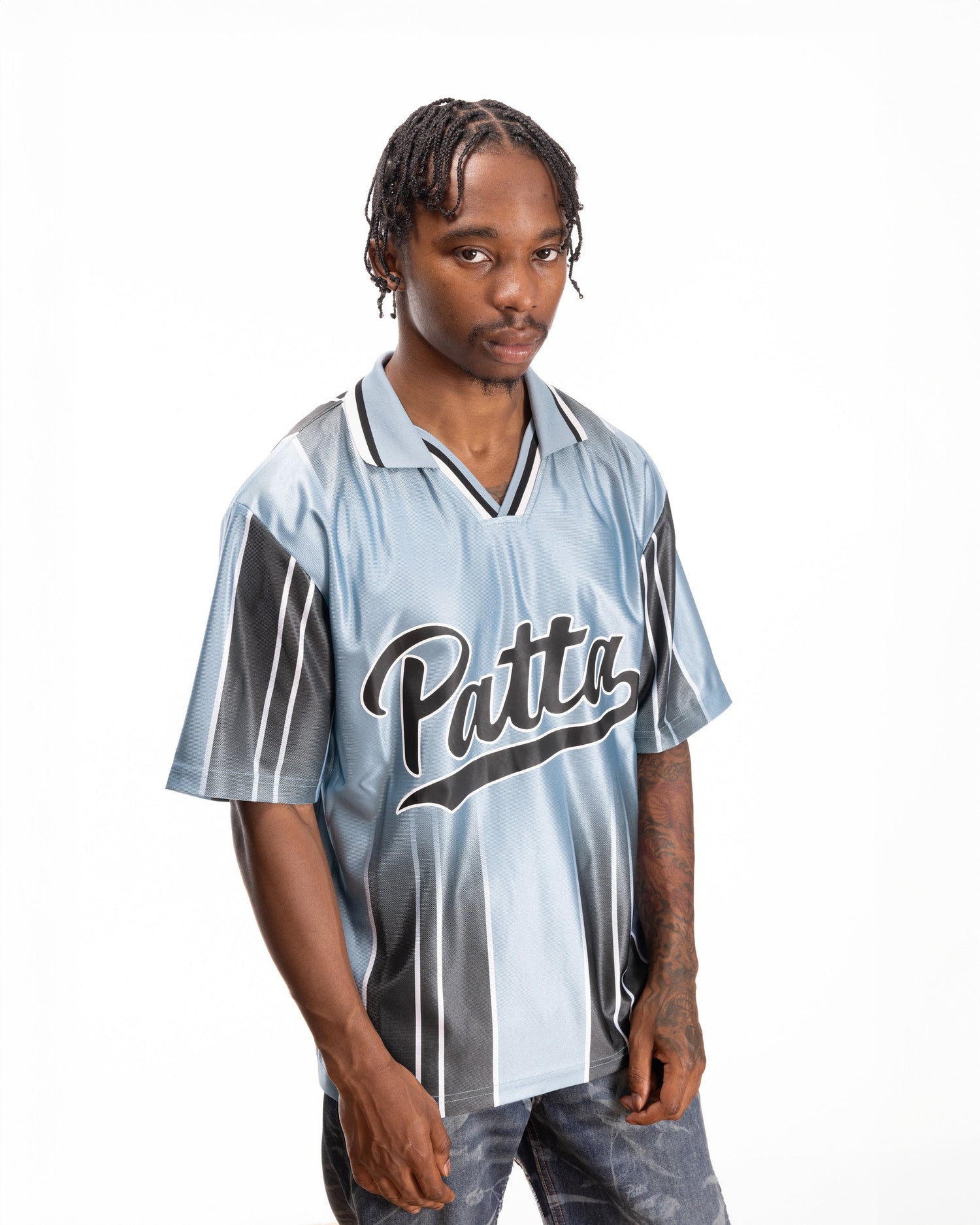 Patta Peewee Sports Jersey (Dusty Blue)