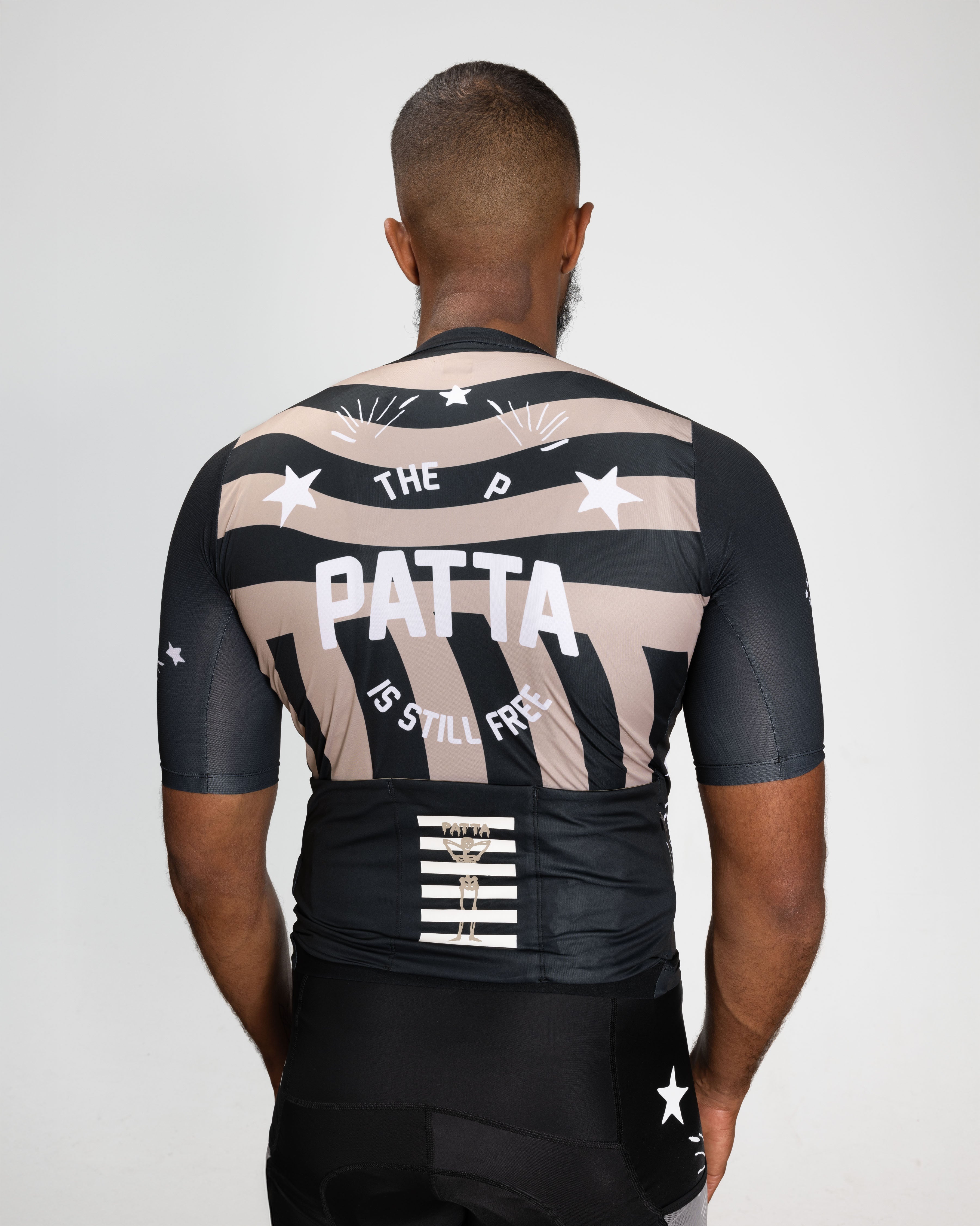 Patta x Rapha Men's Pro Team Training Jersey (Black/Stone