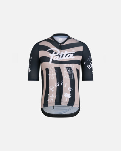 Patta x Rapha Men's Pro Team Training Jersey (Black/Stone)