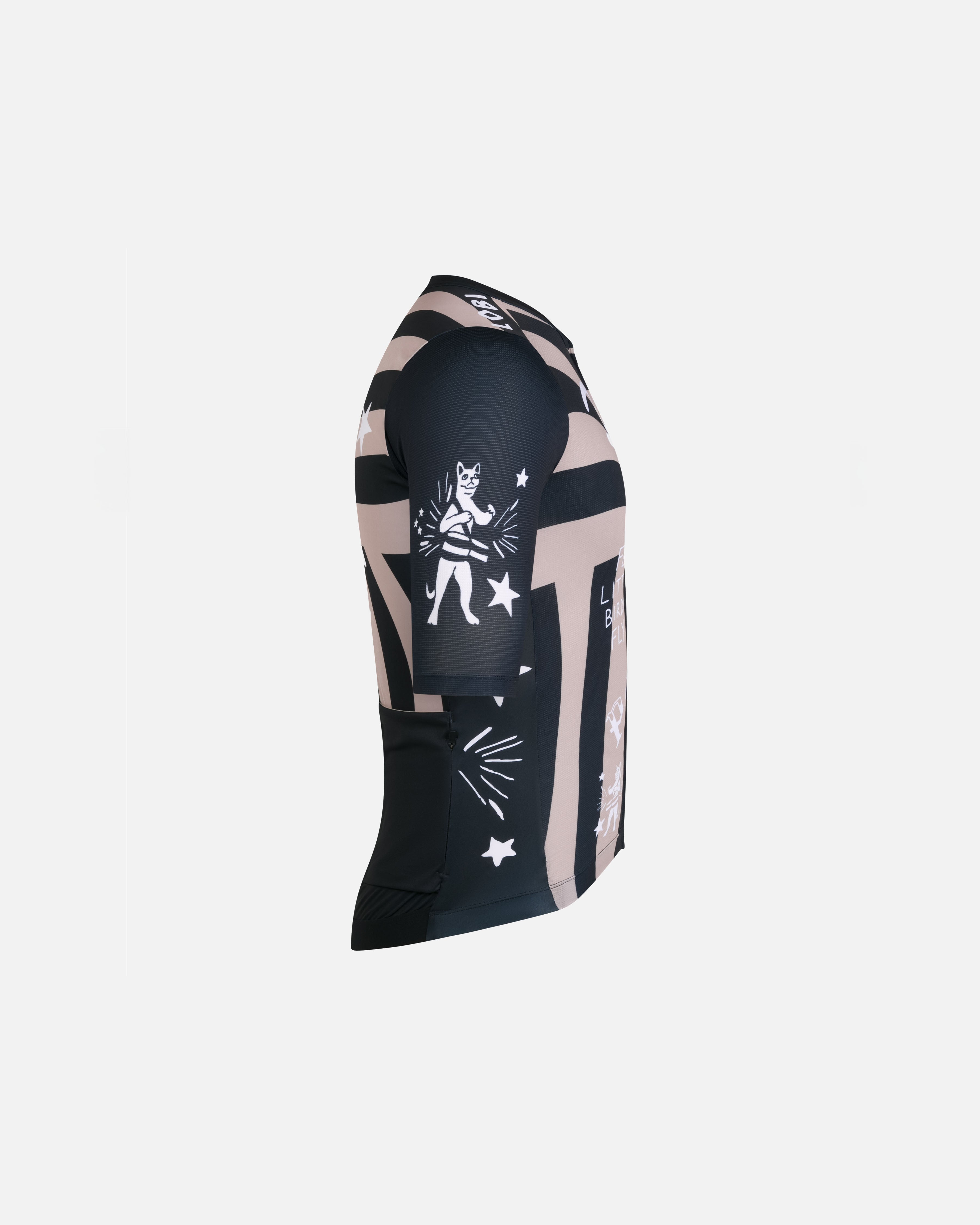 Patta x Rapha Men's Pro Team Training Jersey (Black/Stone