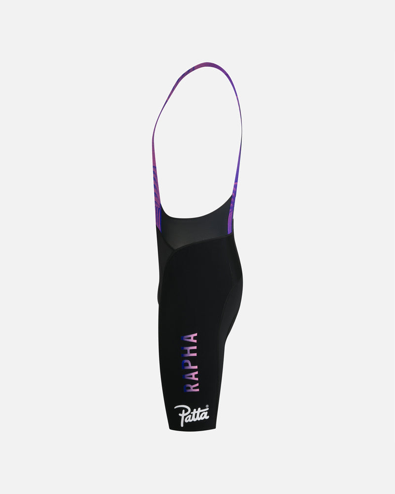 Patta x Rapha Men's Pro Team Bib Shorts (Flamingo Pink/Royal Blue/Black)
