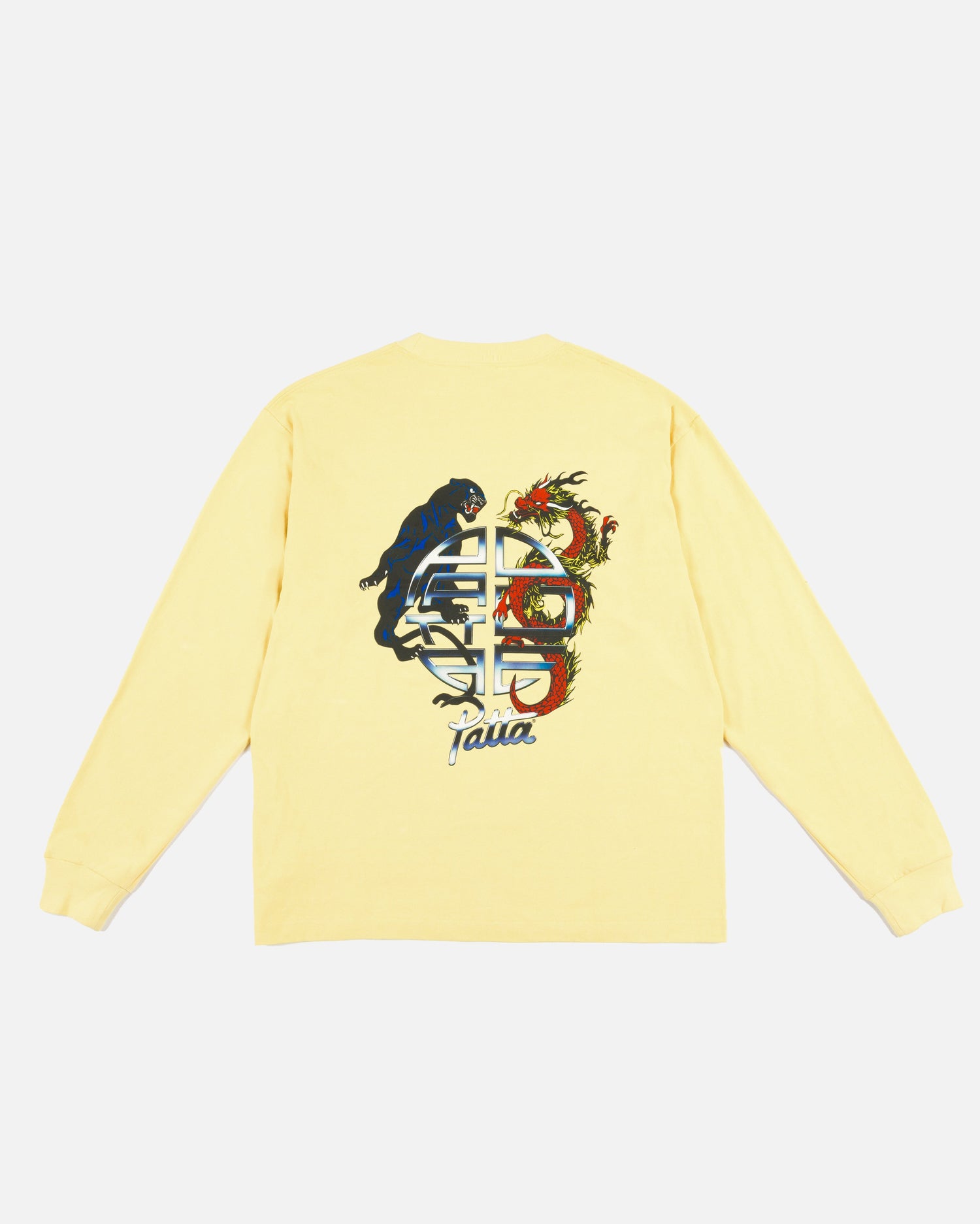 Patta x DOE 20/10 Longsleeve T-Shirt (Yellow)