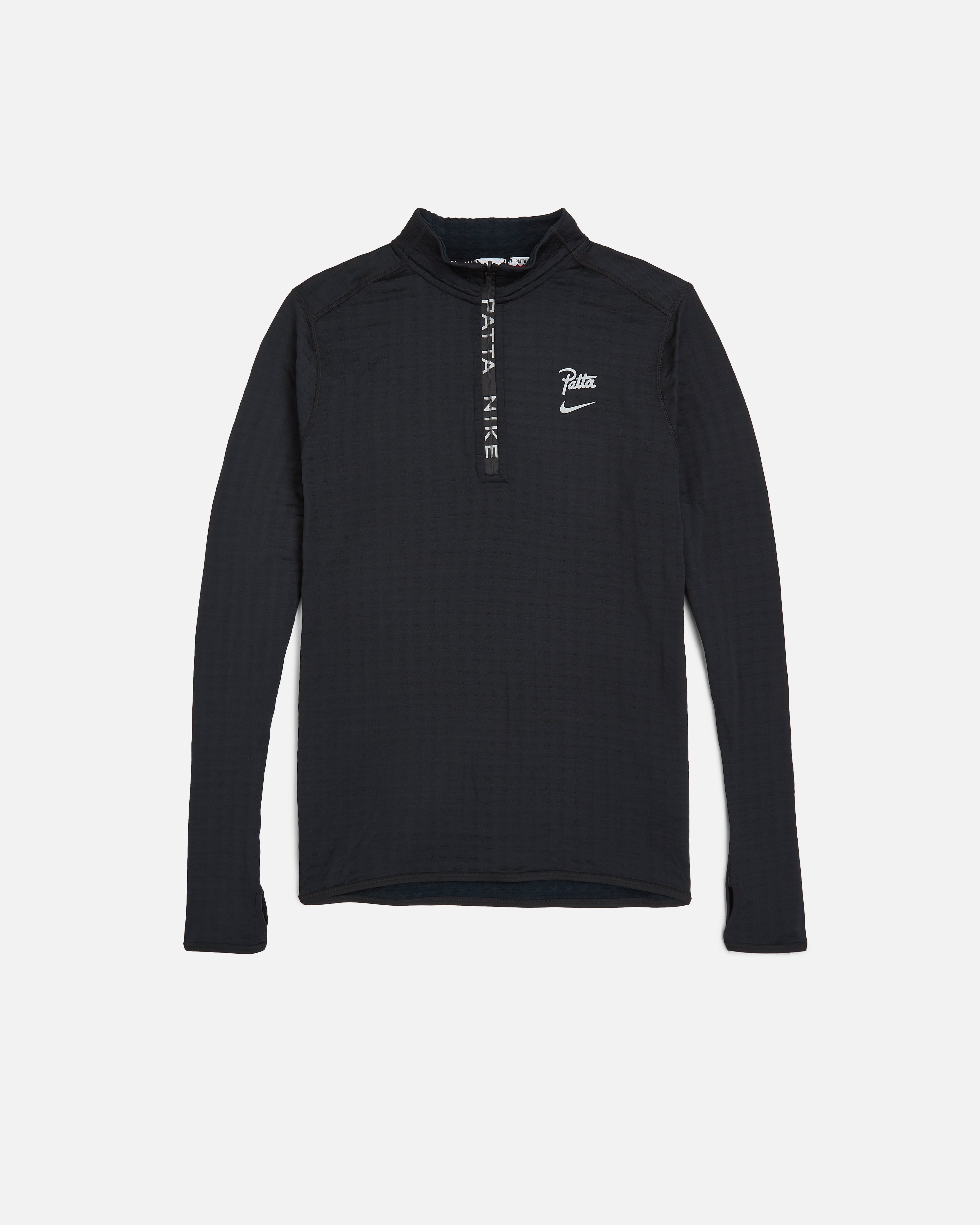 Nike x Patta Running Team Half-Zip Longsleeve (Black) – Patta US