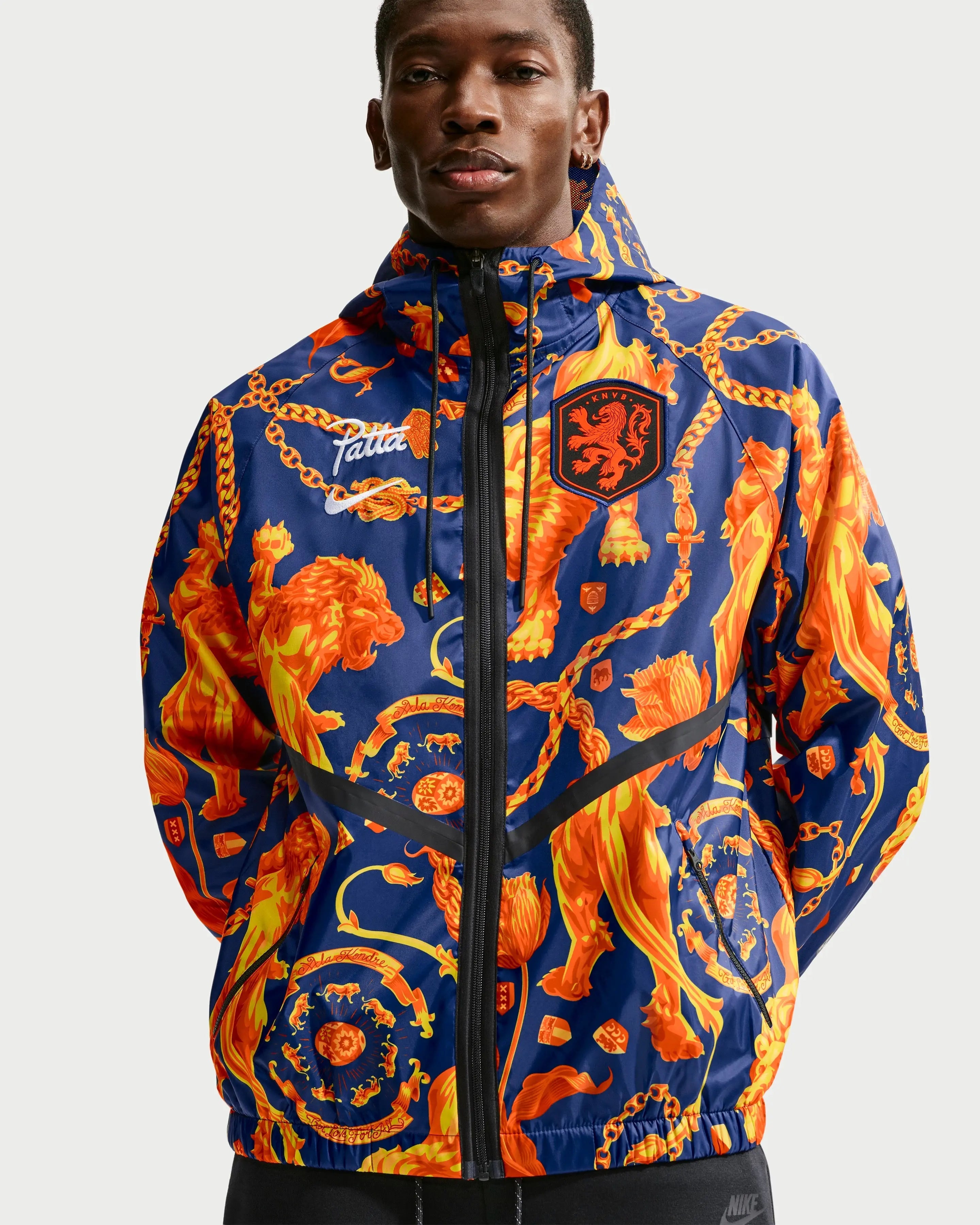 Knvx M Nike Df Kmd X2 Ant Jacket (Deep Royal Blue/White) – Patta US