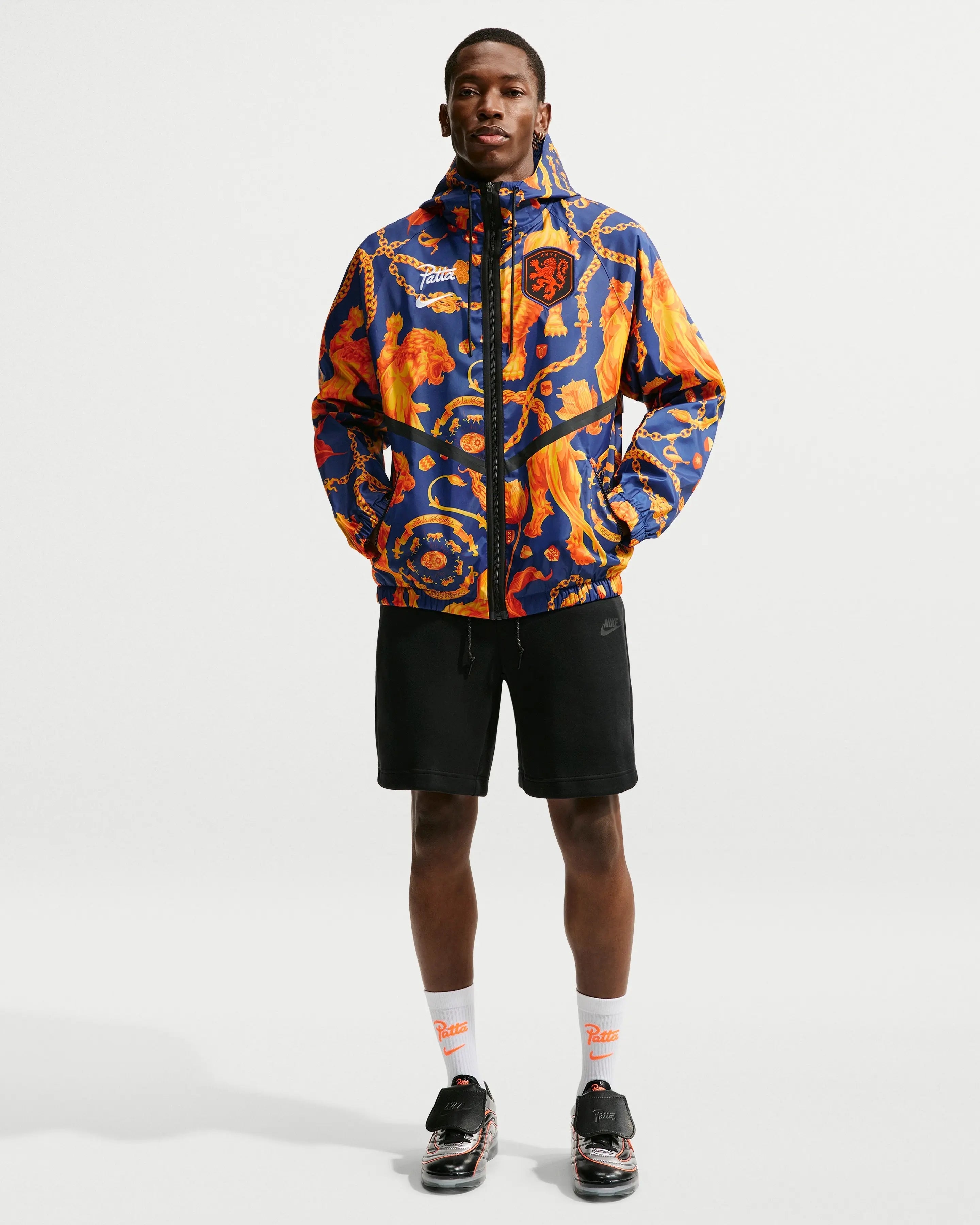 Knvx M Nike Df Kmd X2 Ant Jacket (Deep Royal Blue/White) – Patta US