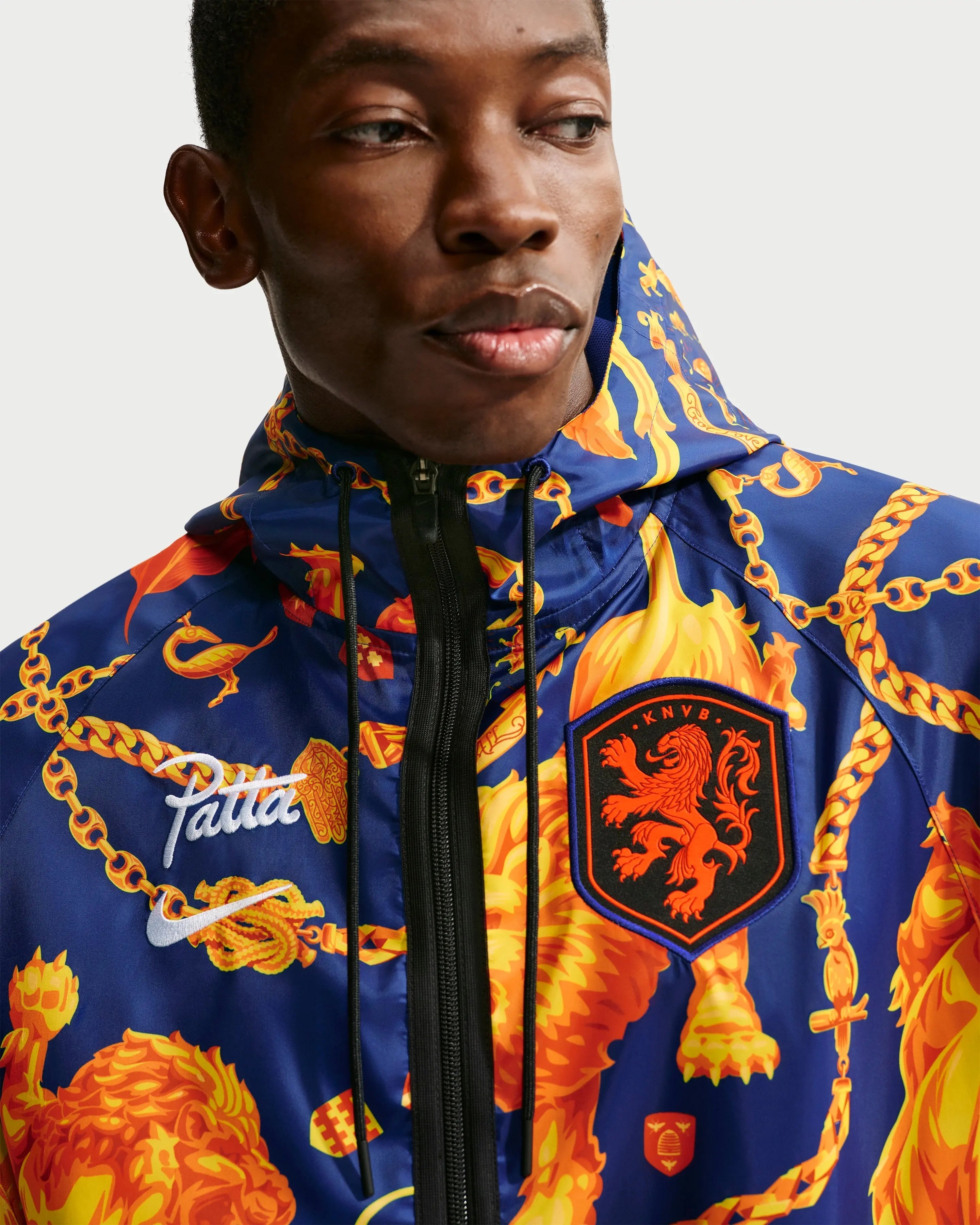 Knvx M Nike Df Kmd X2 Ant Jacket (Deep Royal Blue/White) – Patta US