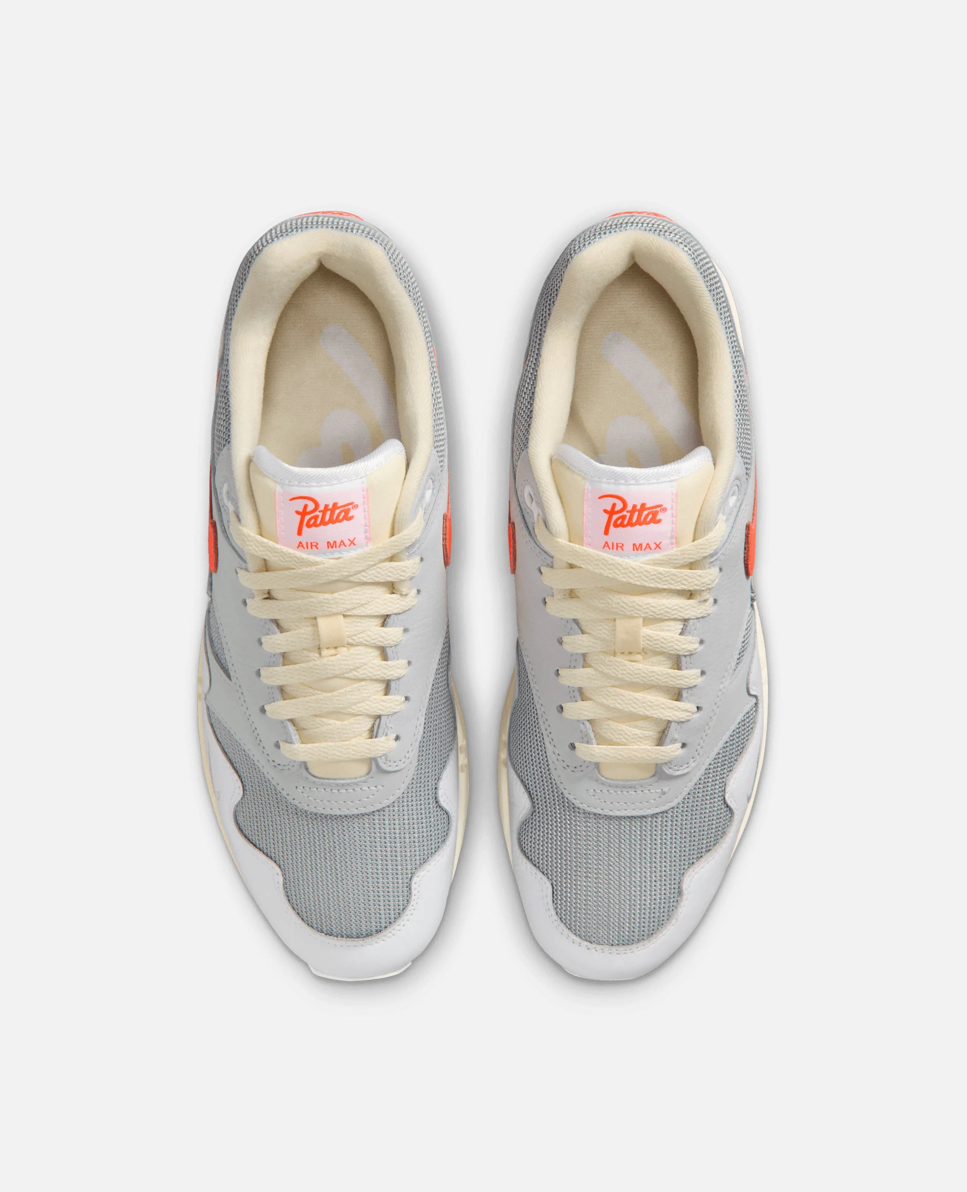 Patta X Nike Air Max 1 / P 'White/Hyper Crimson' – Patta US Patta X Nike Air Max 1 / P 'White/Hyper Crimson' – Patta US