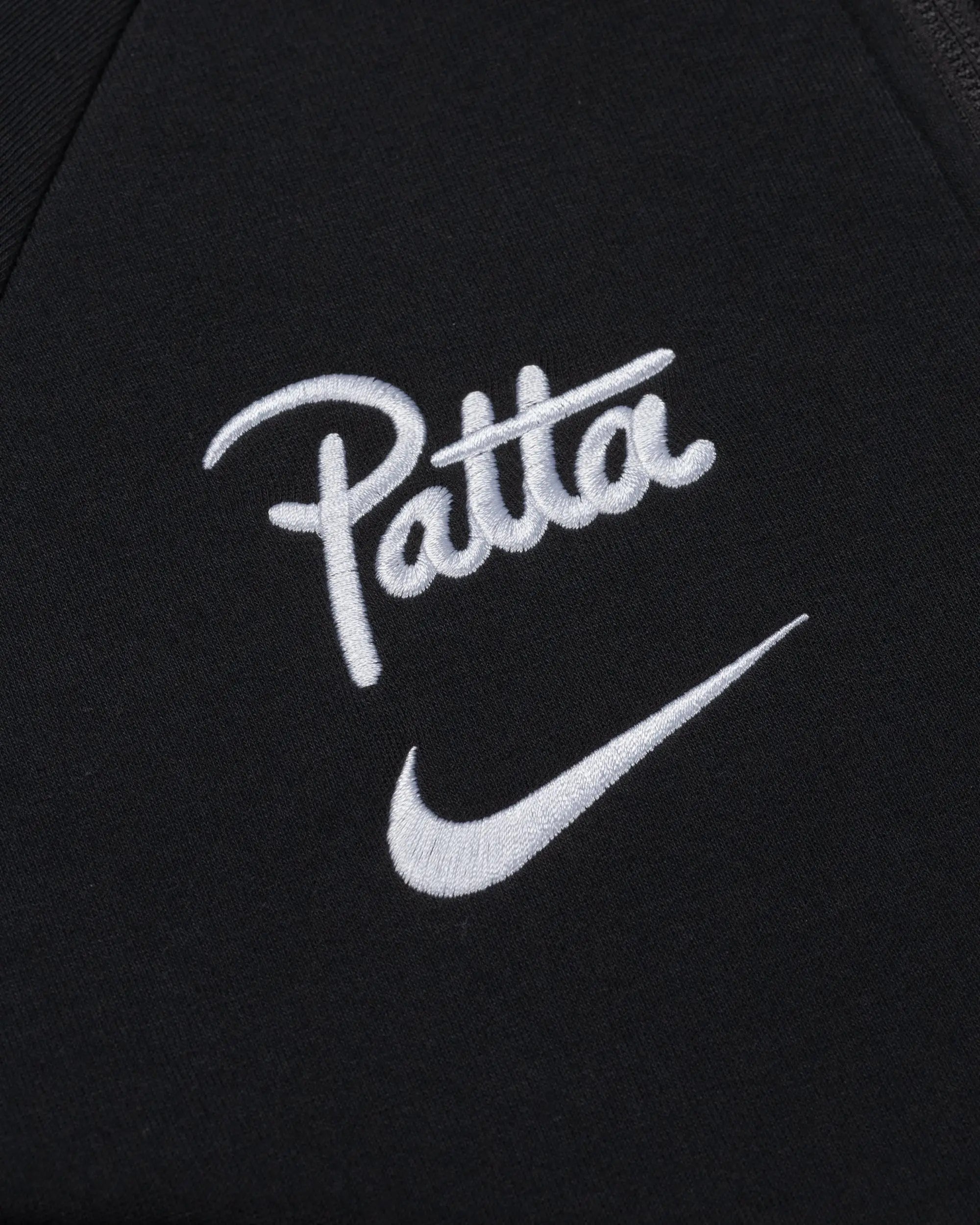 Knvx M Nike Tech Fleece Fz Wr Hdy (Black/White) (No Sponsor