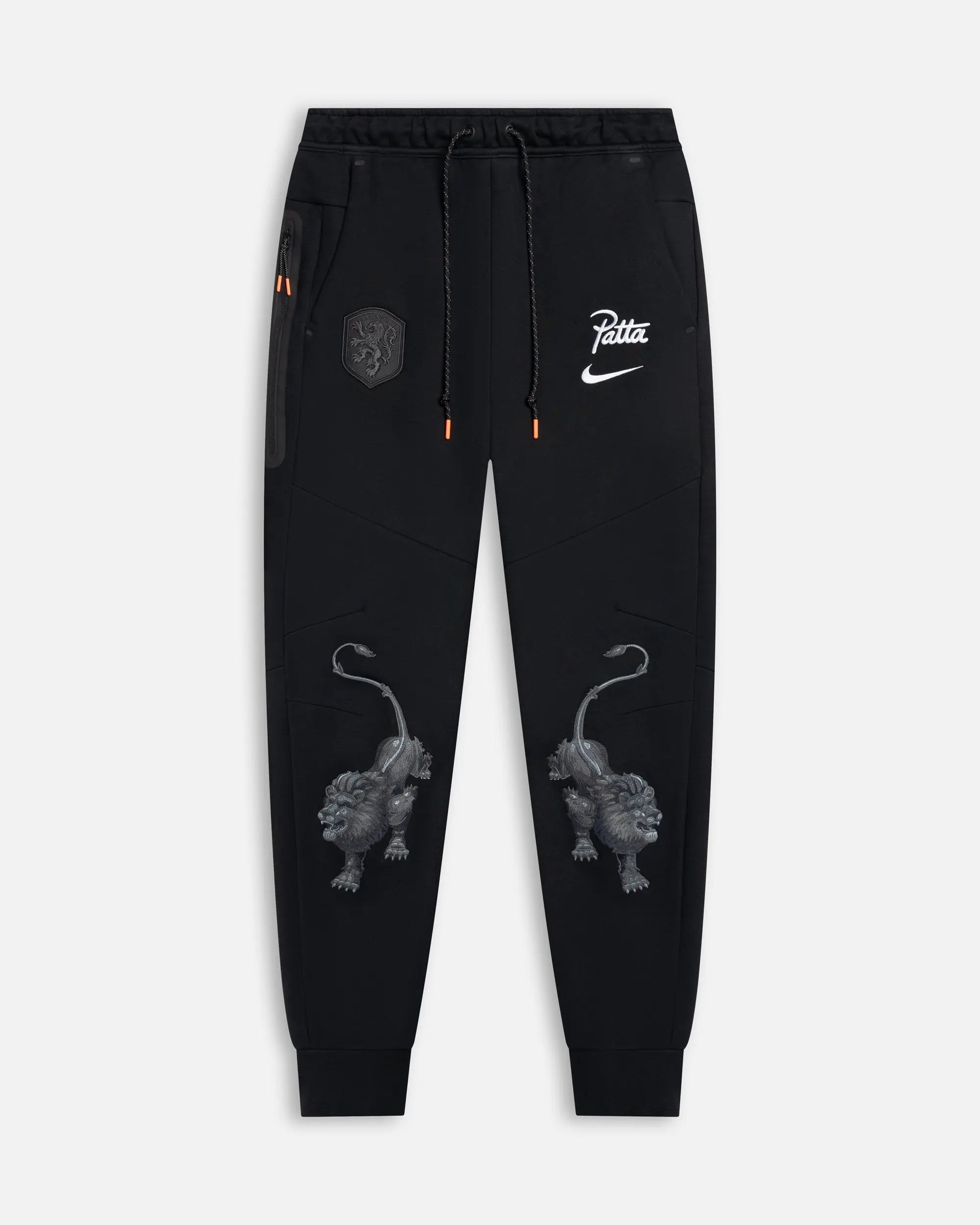 Nike JFA クリップボード ブラック Knvx M Nike Tech Fleece Jggr (Black/White) (No Sponsor) - Patta