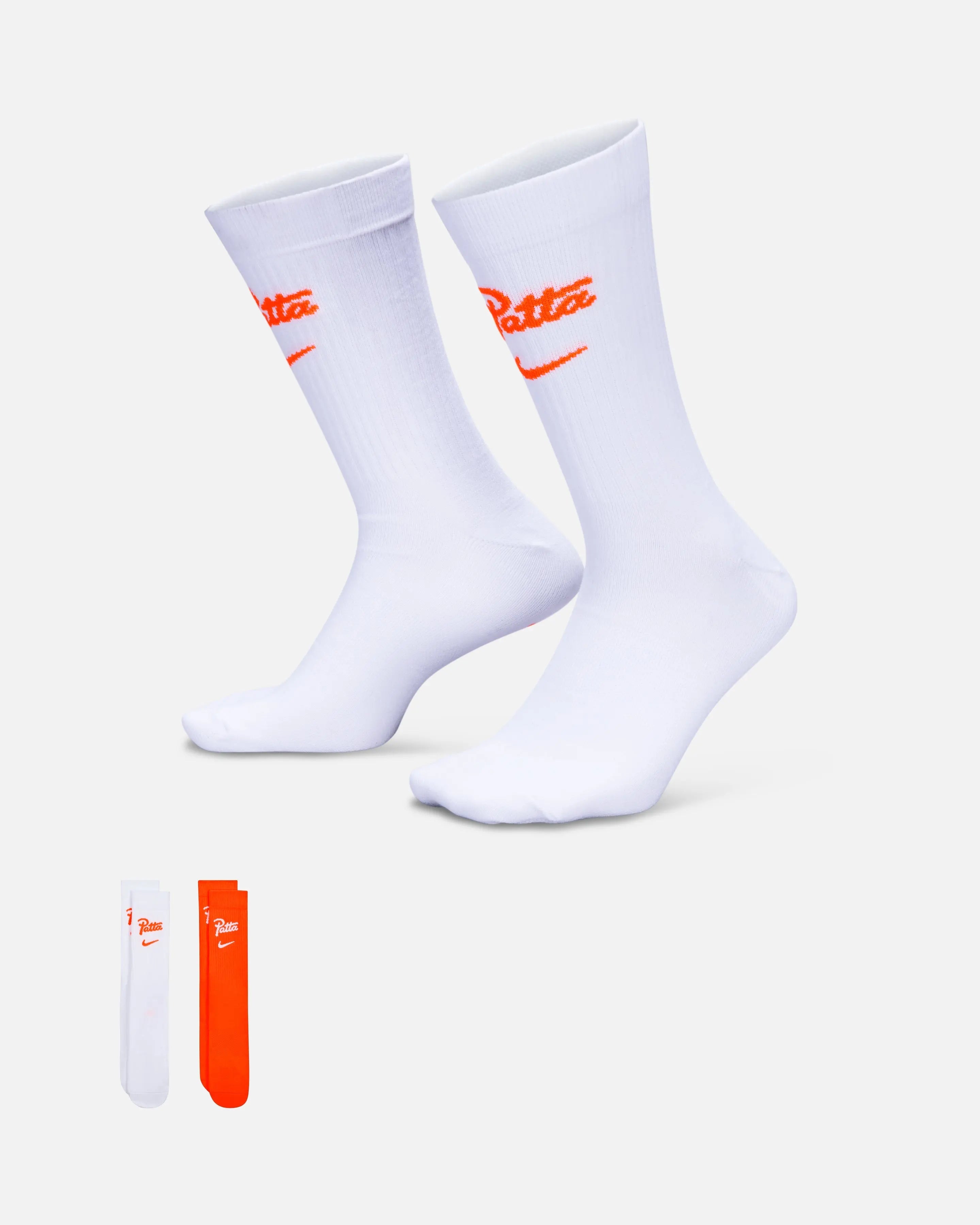 レッグウェア Nike Patta Crew Socks (2 Pairs) 25-27cm Patta x Nike KNVB Crew Socks 2-pack (White-Hyper Crimson/Hyper