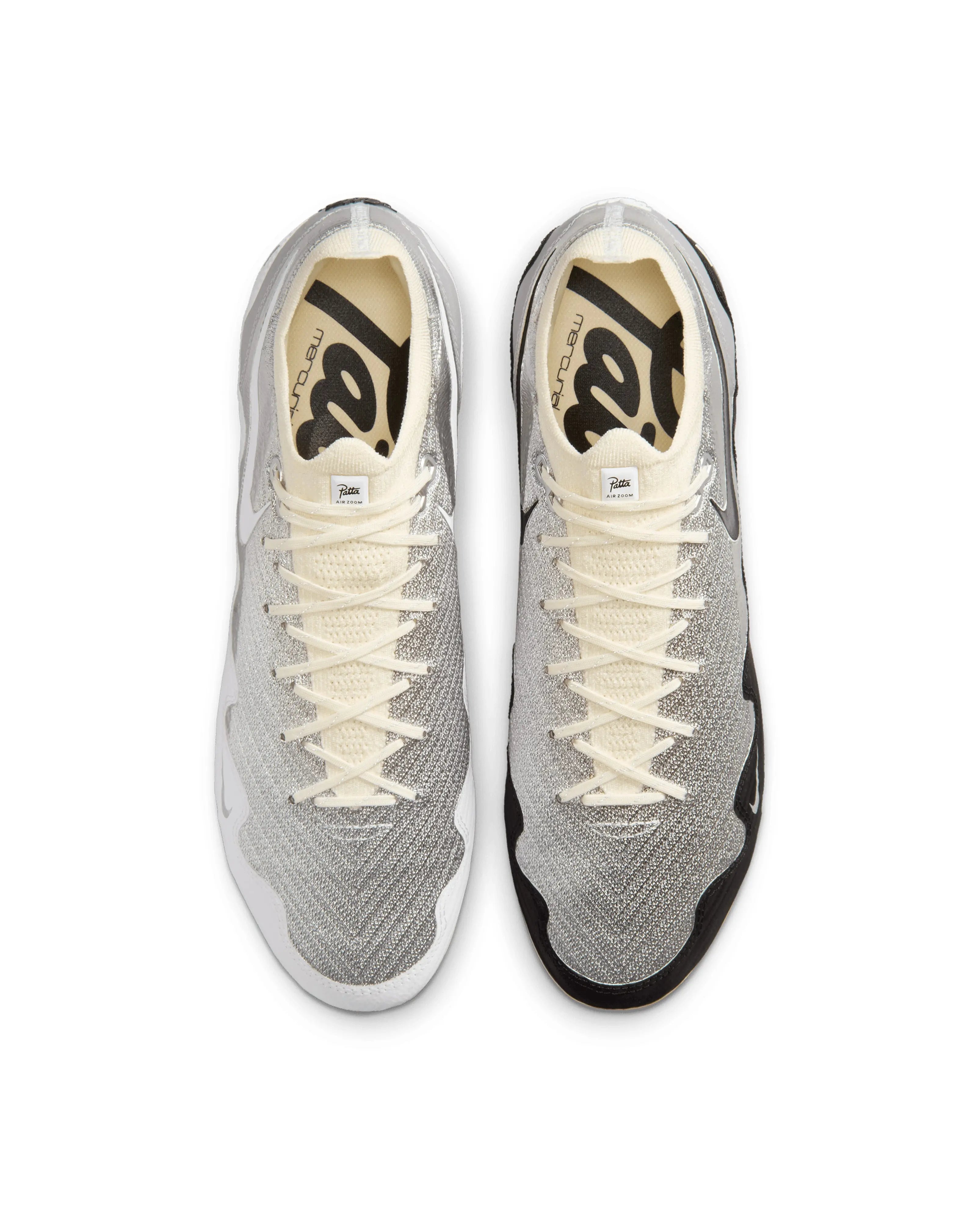 【ほぼ新品】NIKE ZM MERCURIALVAPOR16ELITE AG灰 Nike Zm Vapor 16 Elite Fg SE (Chrome/Black-White) - Patta – Patta US