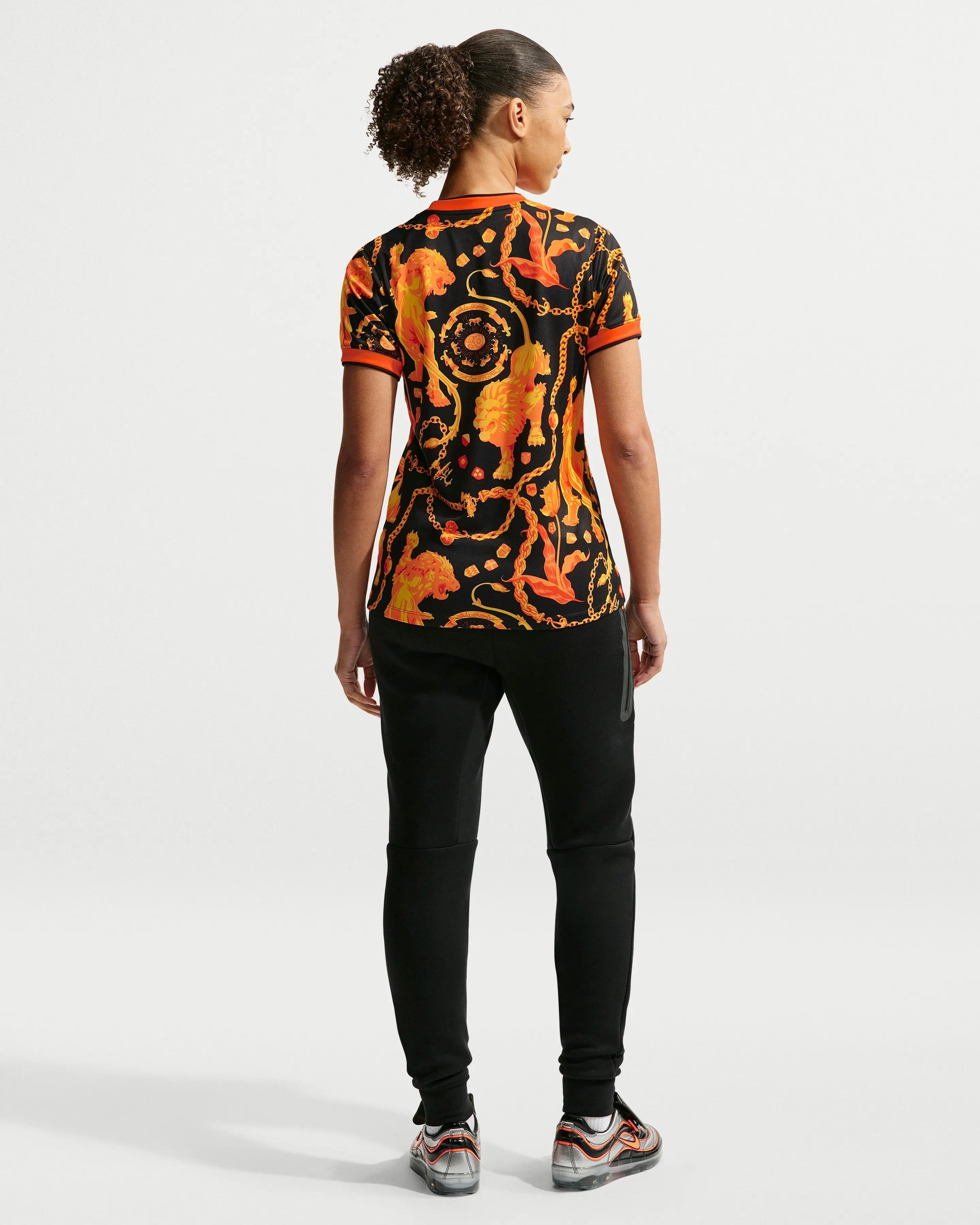 Patta x Nike KNVB Pre-Match Jersey WMNS (Black/Orange) - Patta
