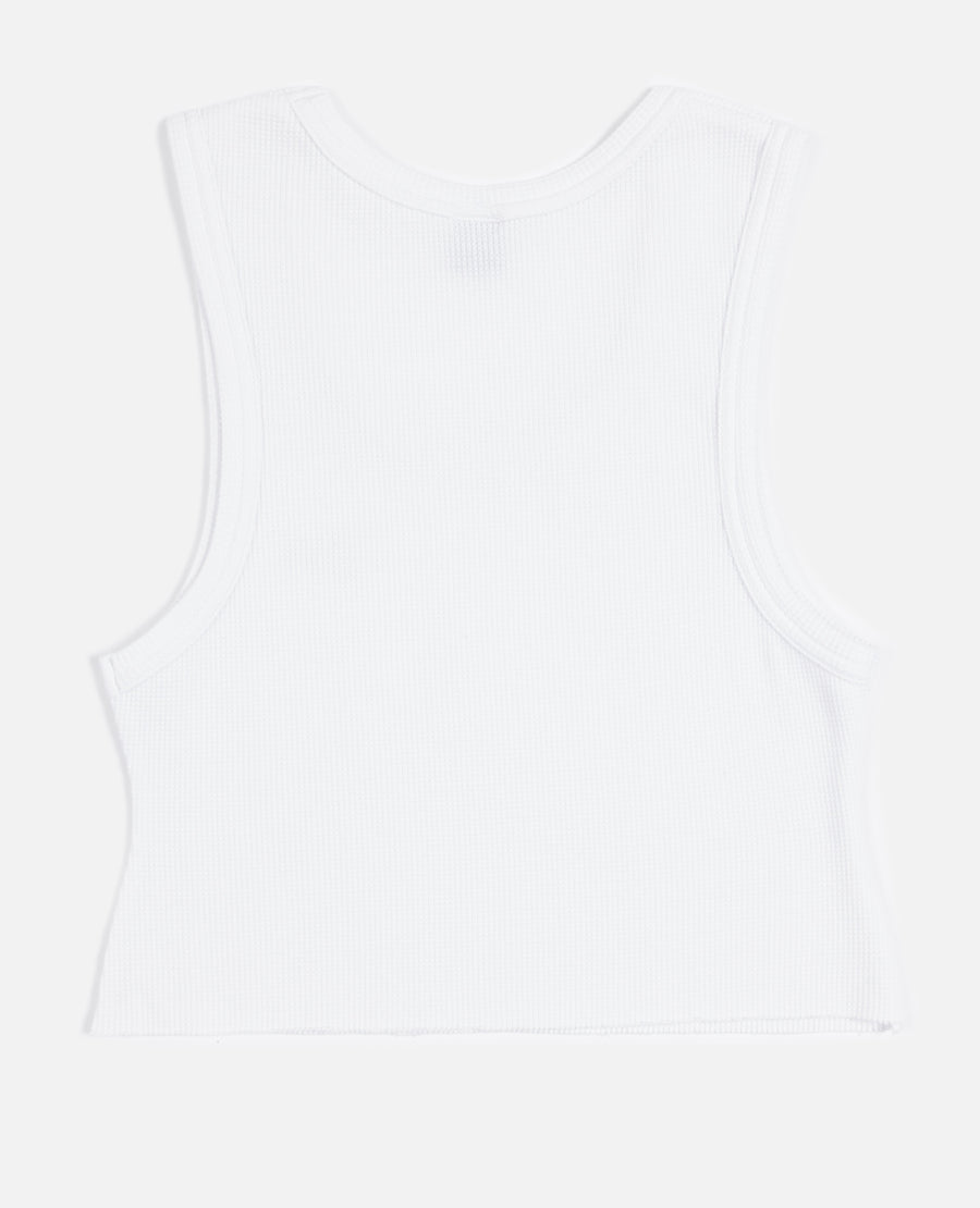 Patta Femme Cropped Waffle Tank Top