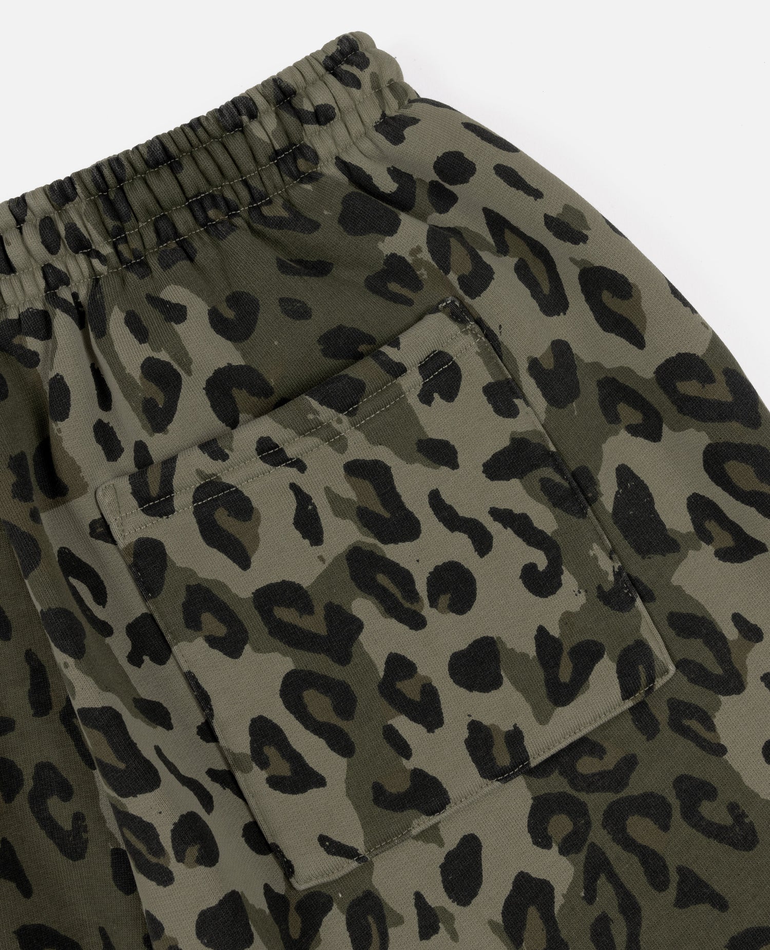 Patta Femme Leopard Jogging Pants (Dusty Olive)