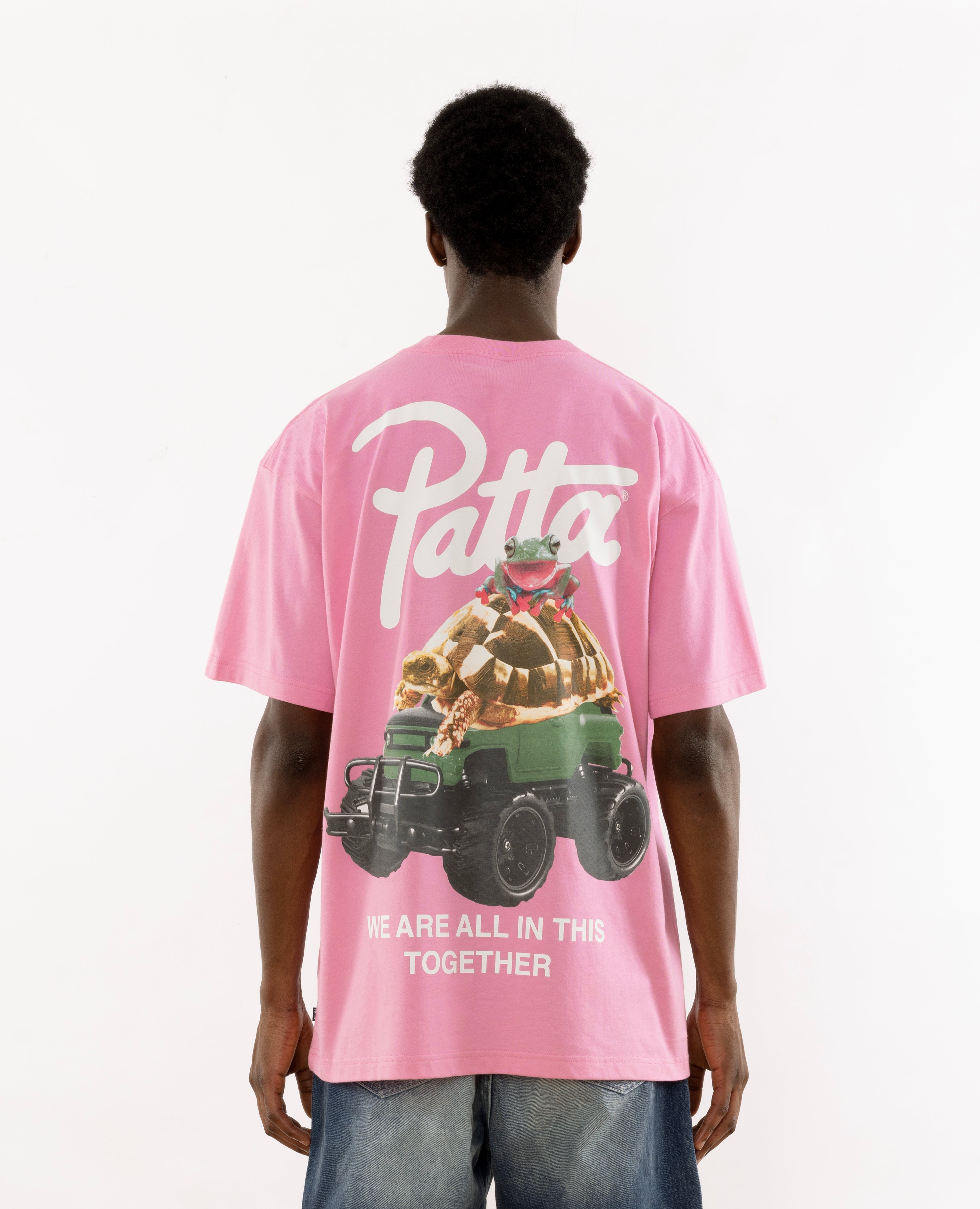 Patta Animal T-Shirt (Begonia Pink) – Patta US