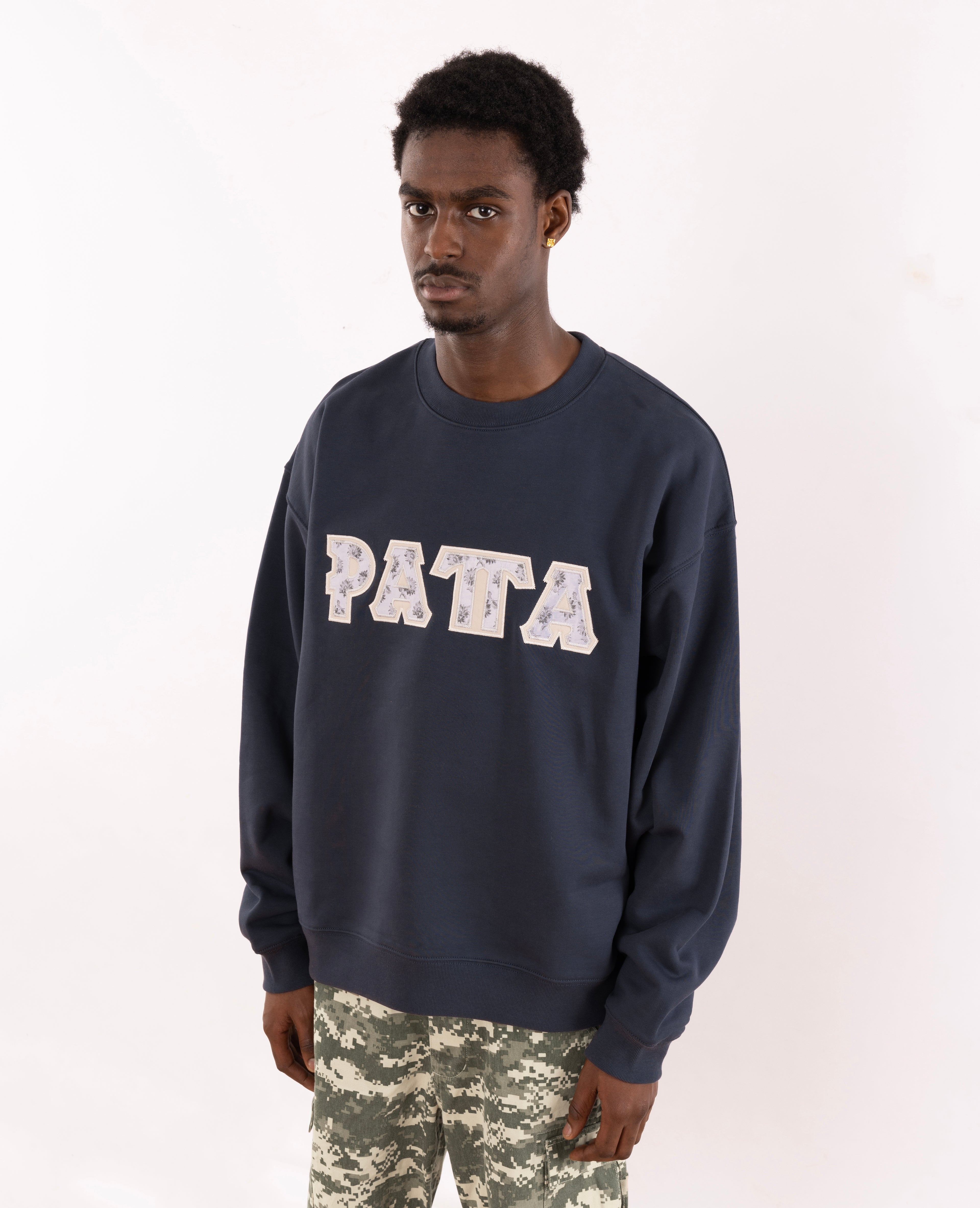 Patta Homesick Boxy Crewneck Sweater (Blue Nights) – Patta US