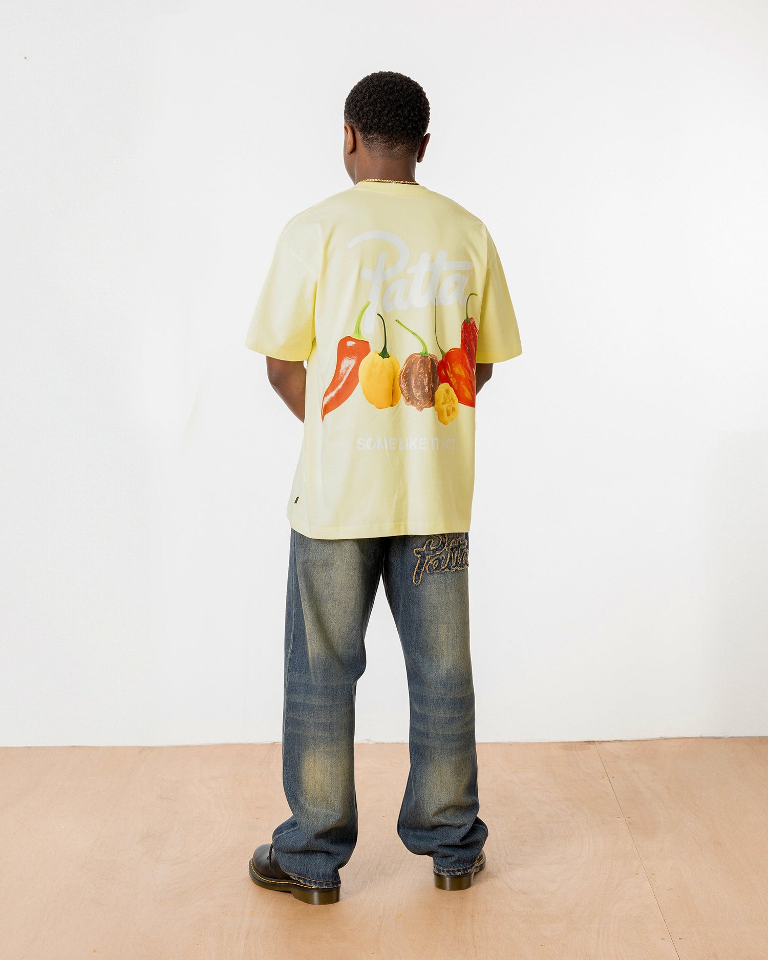 Patta Some Like It Hot T-Shirt (Wax Yellow)