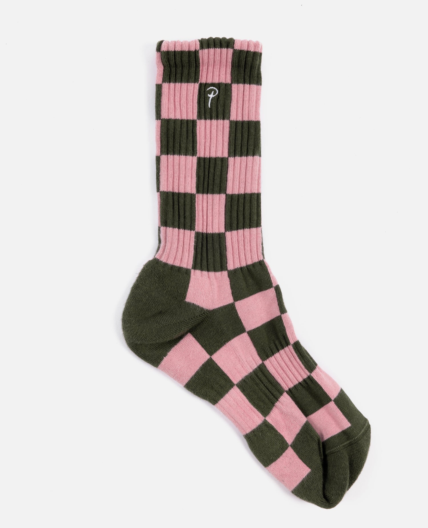 Patta Two Tone Sport Socks (Beetle/Begonia Pink)