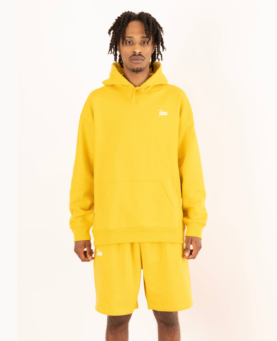 Patta Basic Hooded Sweater (Yolk Yellow)