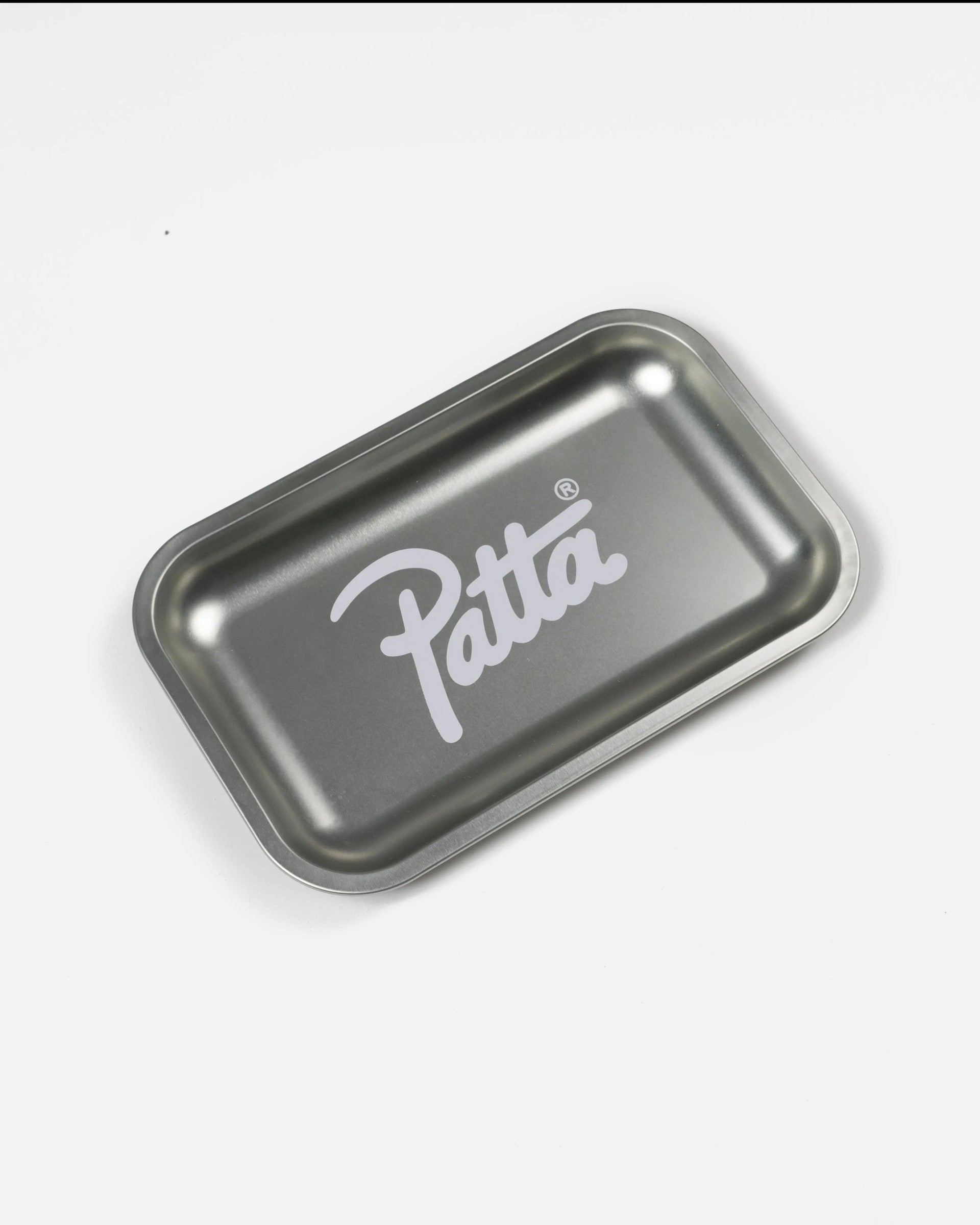 Team Patta Rose Rolling Tray (Silver)