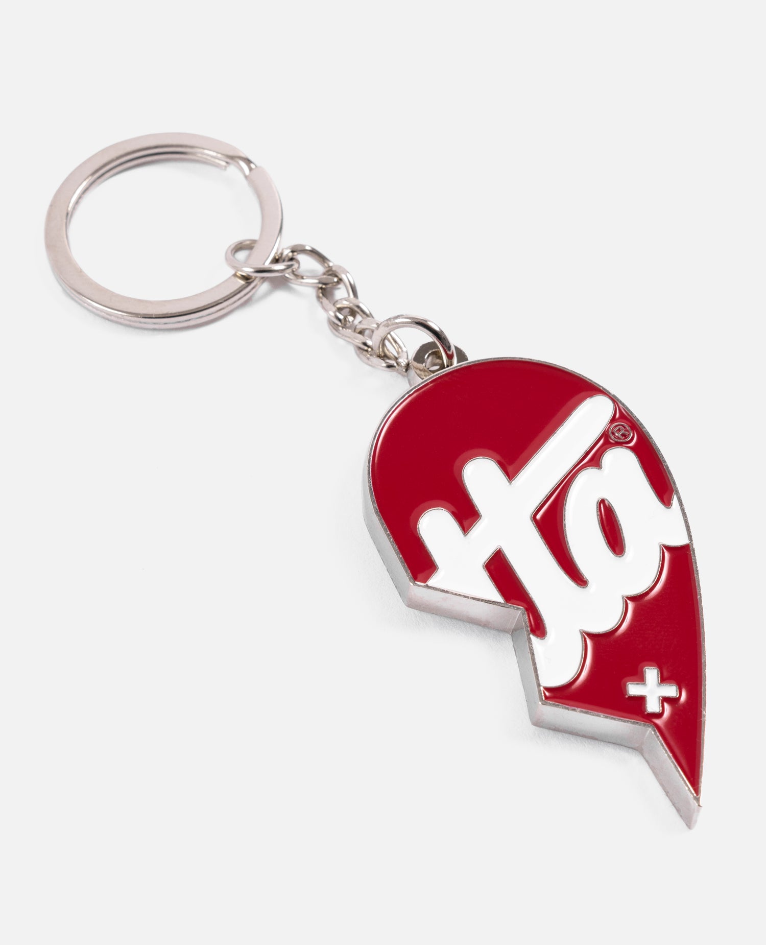 Patta Heart Keychain (Red/Black)